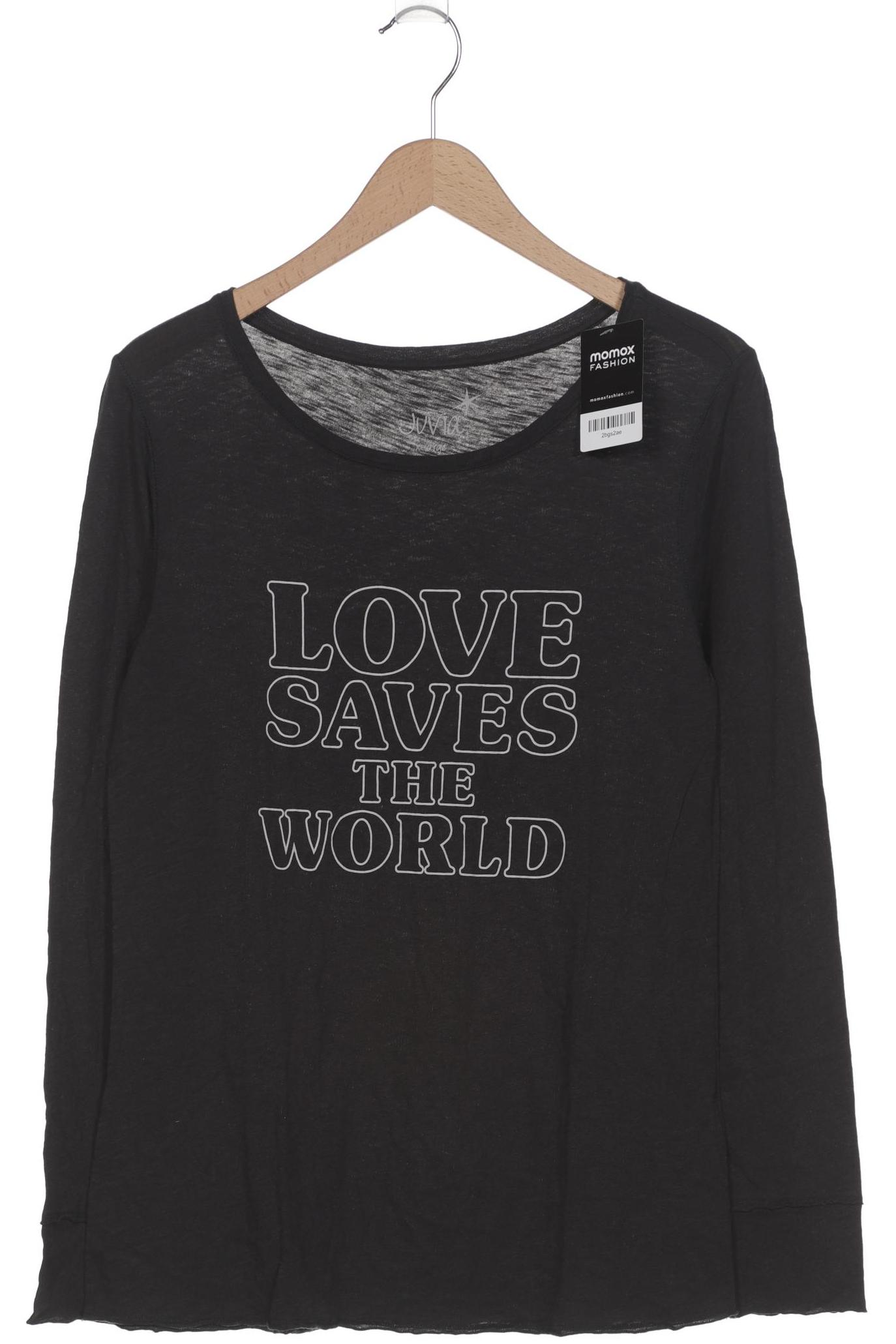 

Juvia Damen Langarmshirt, grau, Gr. 44
