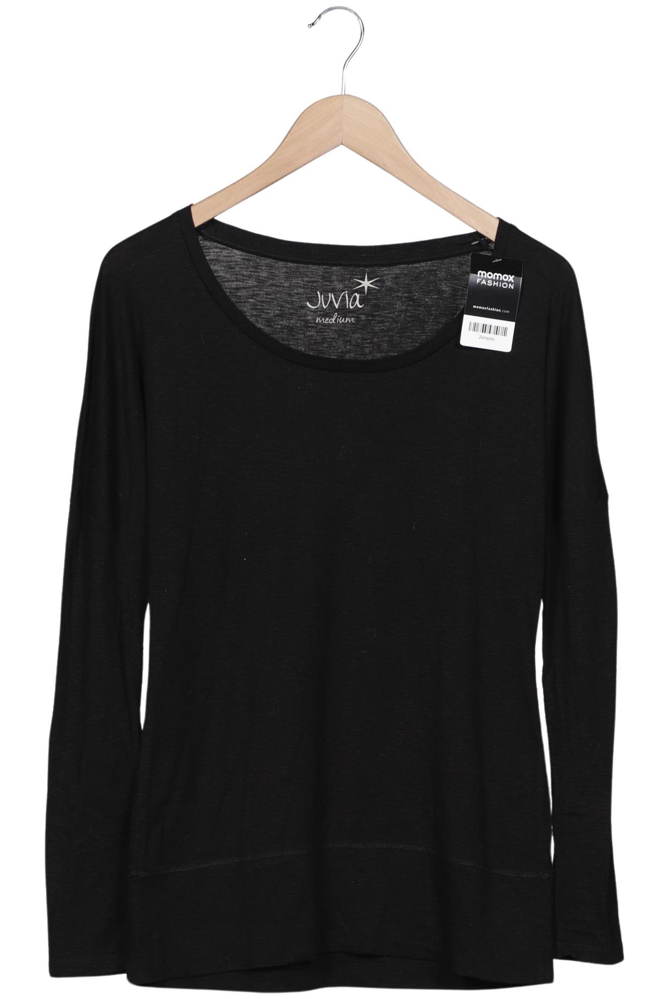

Juvia Damen Langarmshirt, schwarz, Gr. 38