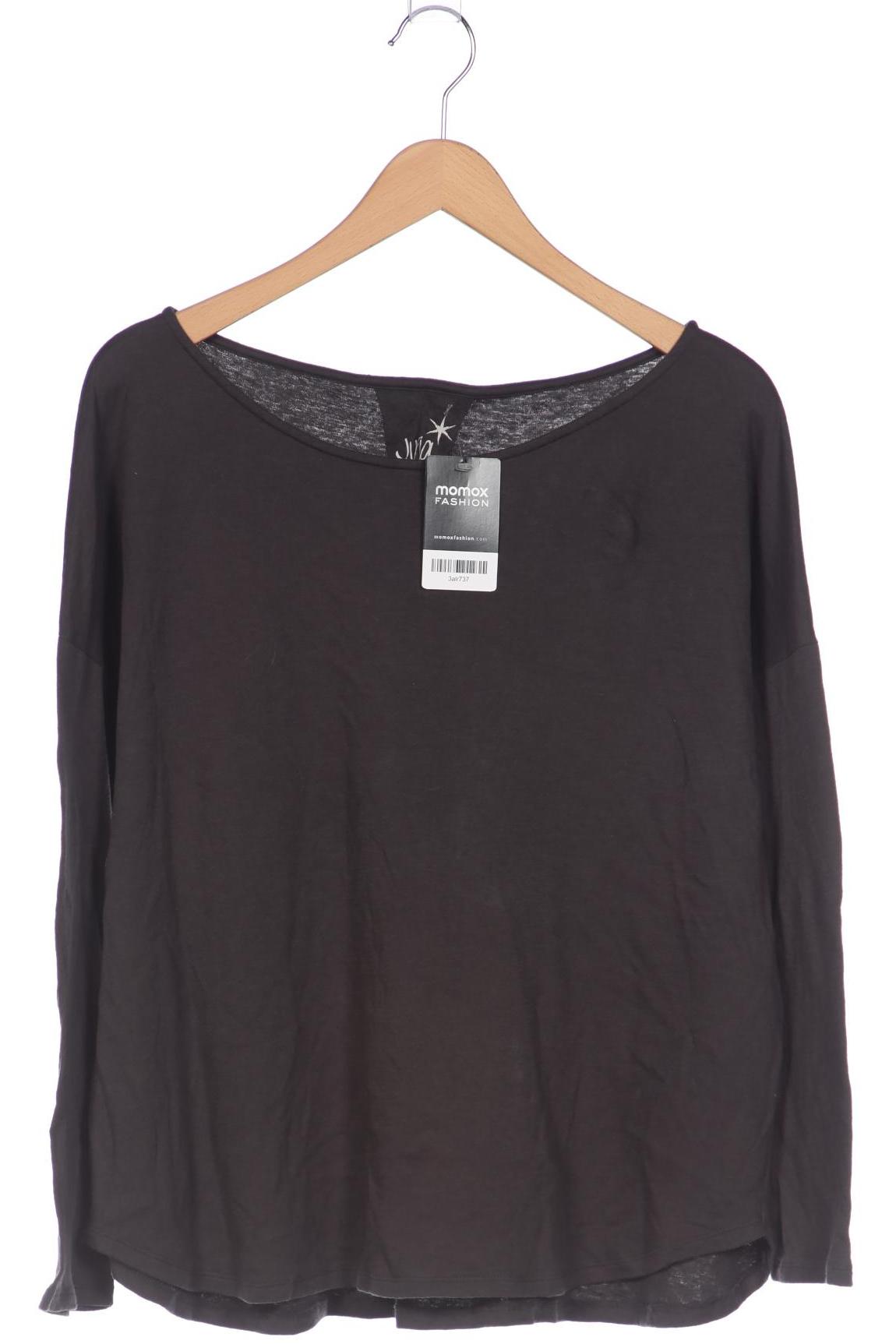 

Juvia Damen Langarmshirt, grau, Gr. 42