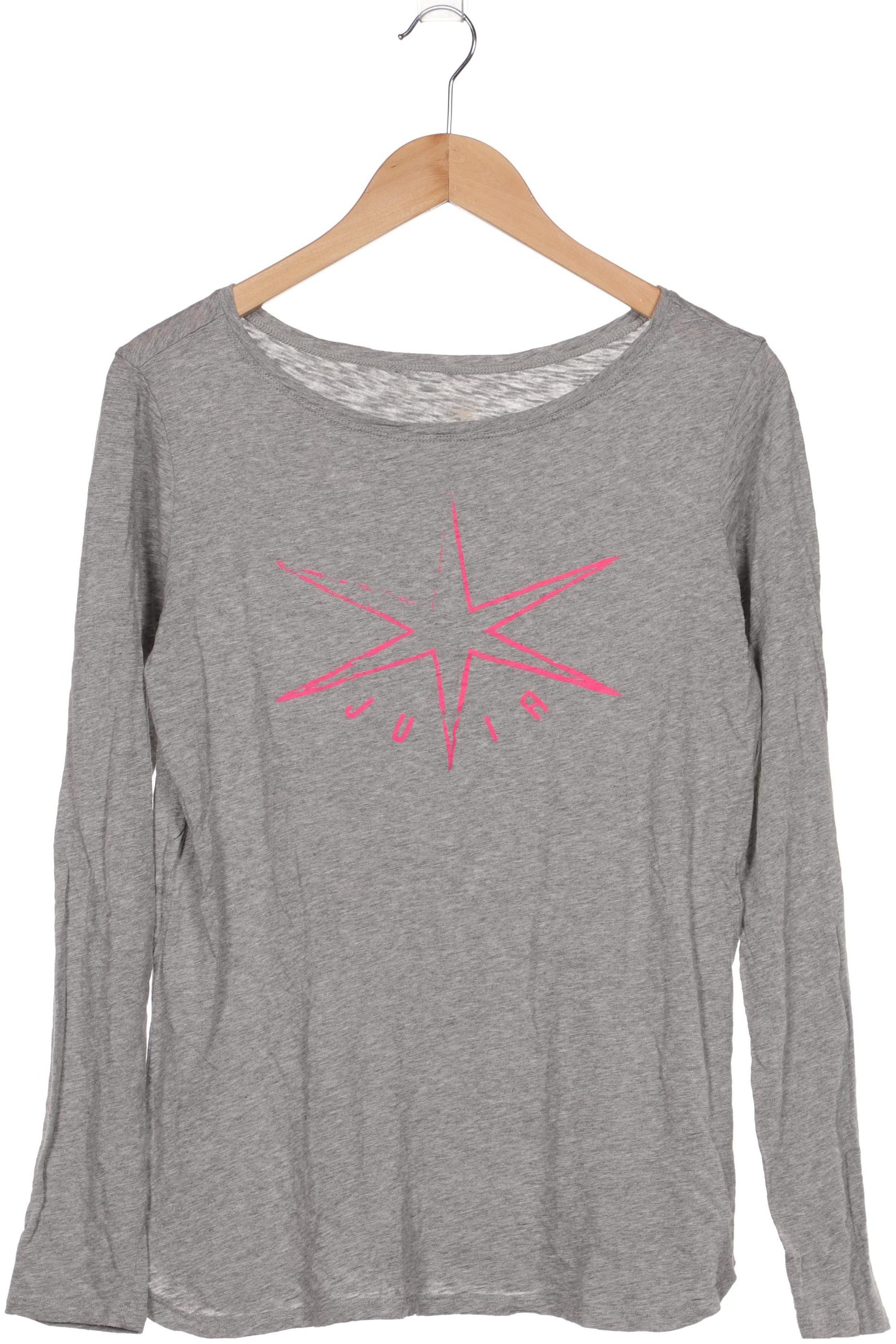 

Juvia Damen Langarmshirt, grau, Gr. 38