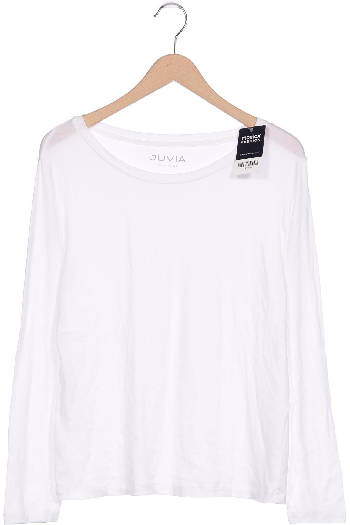 

Juvia Damen Langarmshirt, weiß, Gr. 46