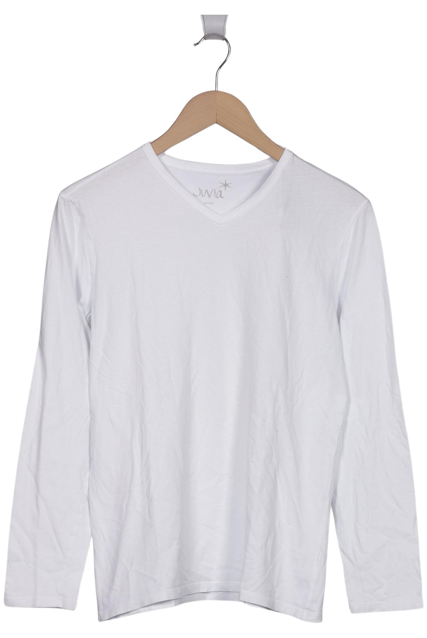 

Juvia Damen Langarmshirt, weiß, Gr. 36