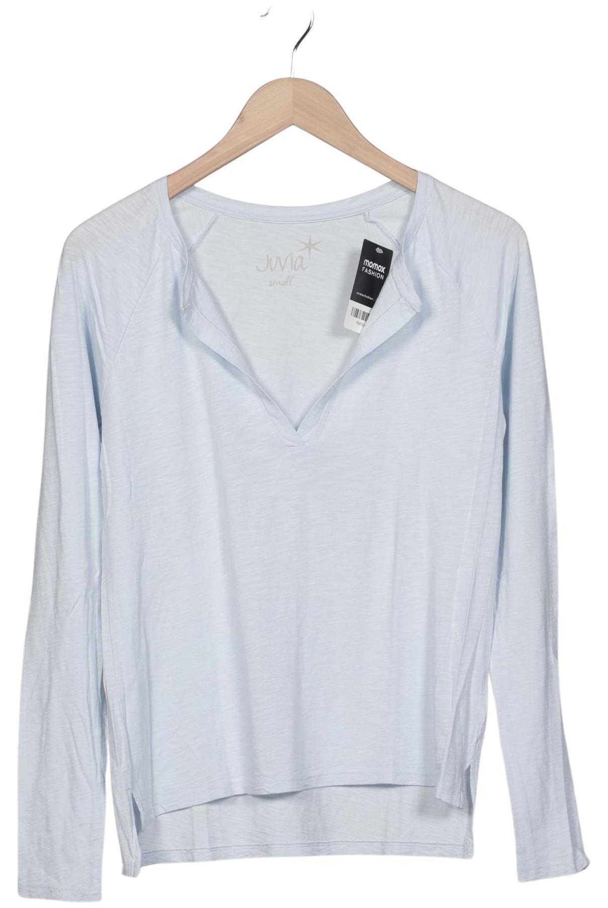 

Juvia Damen Langarmshirt, hellblau, Gr. 36