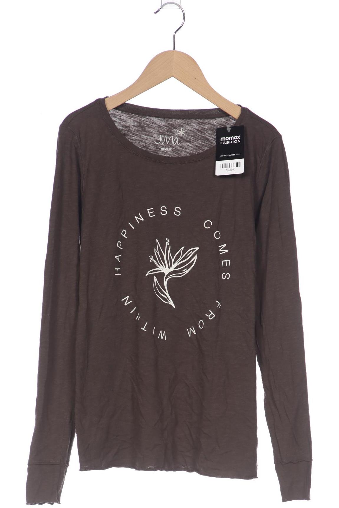 

Juvia Damen Langarmshirt, braun, Gr. 38