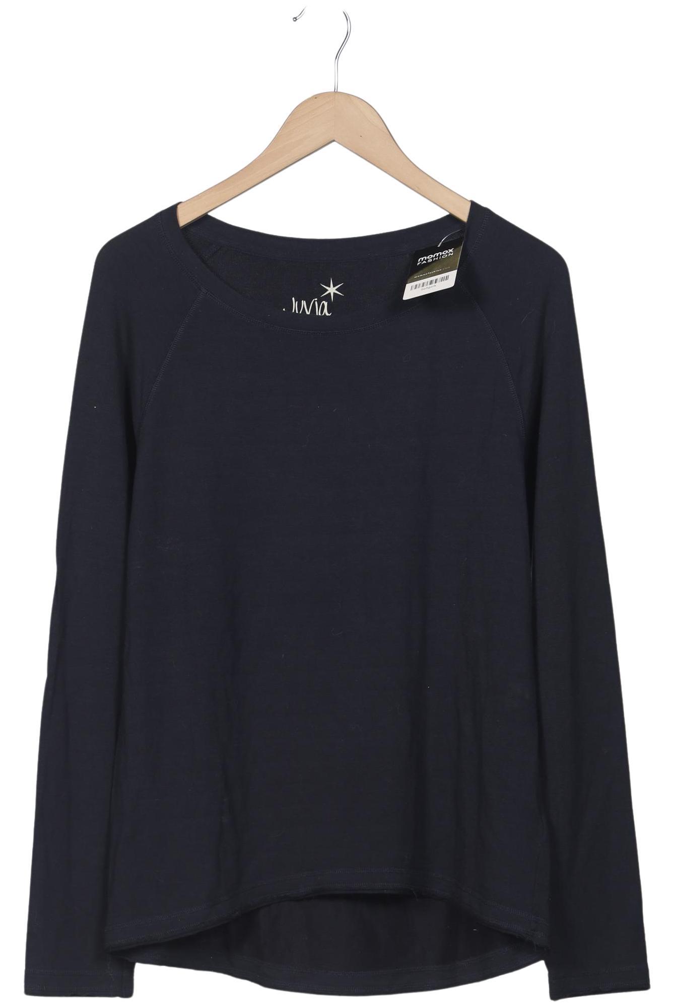 

Juvia Damen Langarmshirt, marineblau, Gr. 42