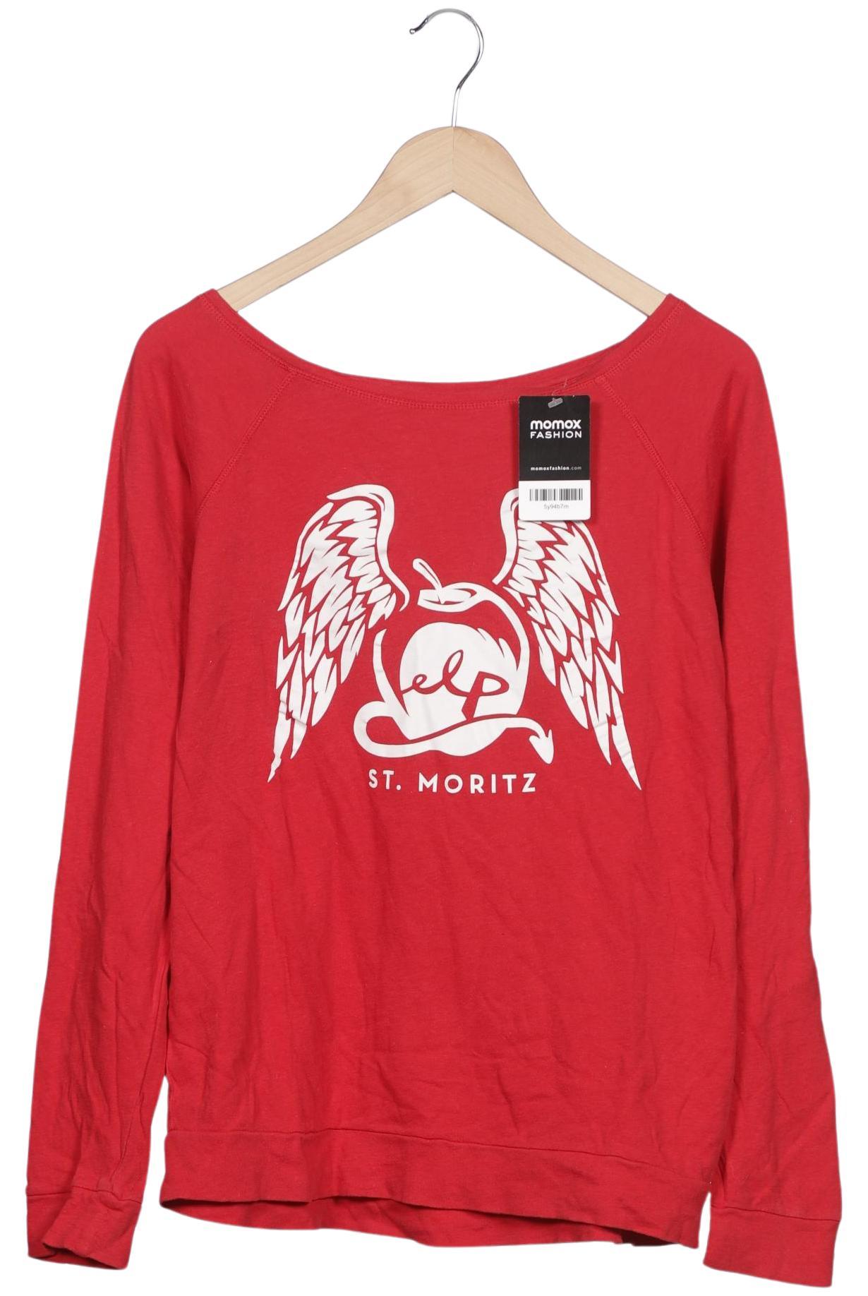 

Juvia Damen Langarmshirt, rot, Gr. 36