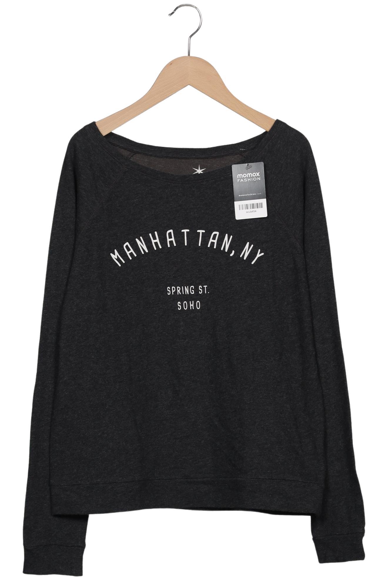 

Juvia Damen Langarmshirt, grau, Gr. 34