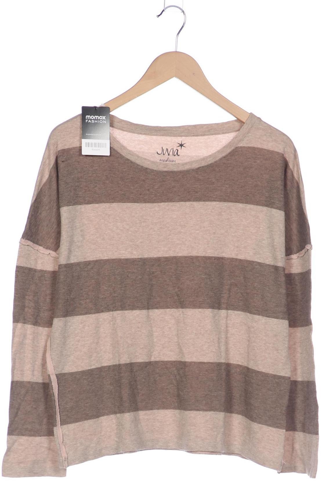 

Juvia Damen Langarmshirt, beige, Gr. 38