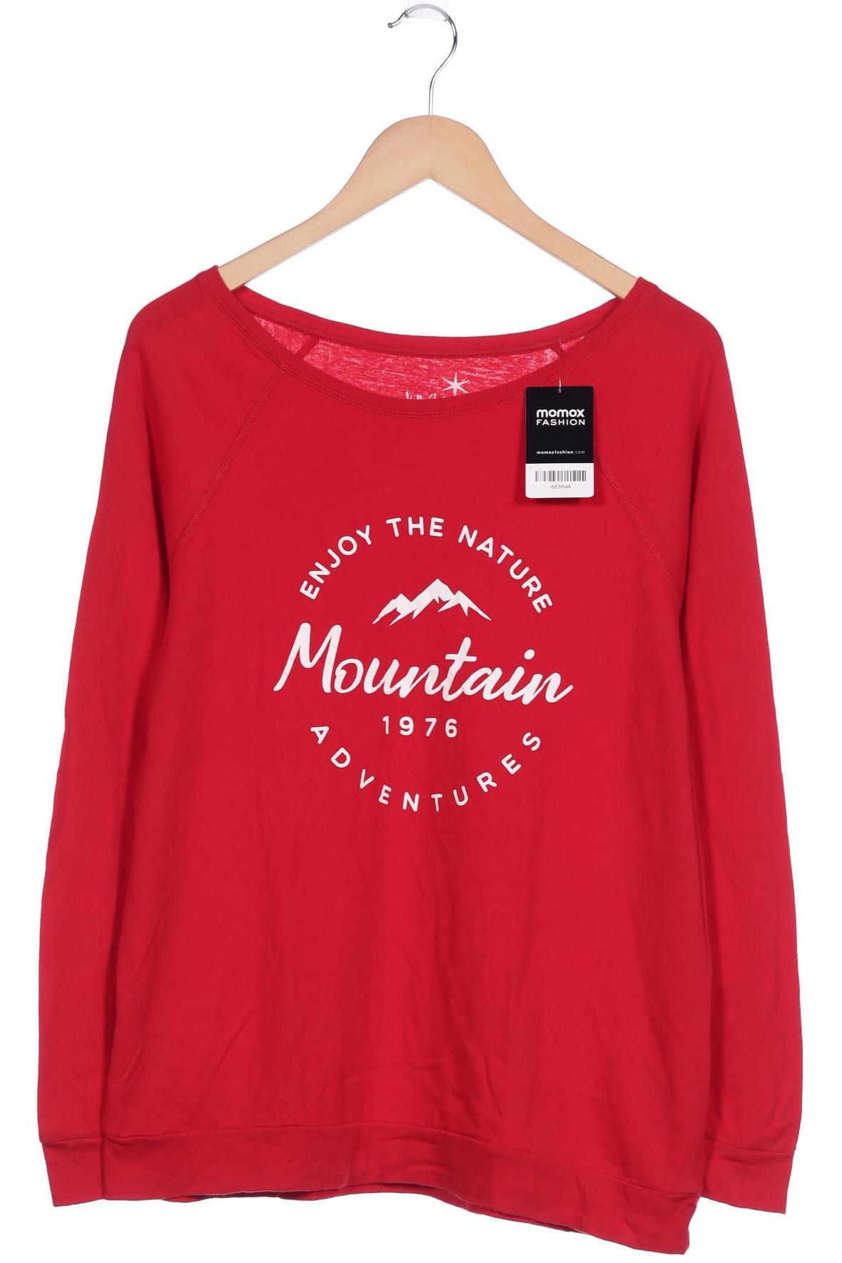 

Juvia Damen Langarmshirt, rot, Gr. 42