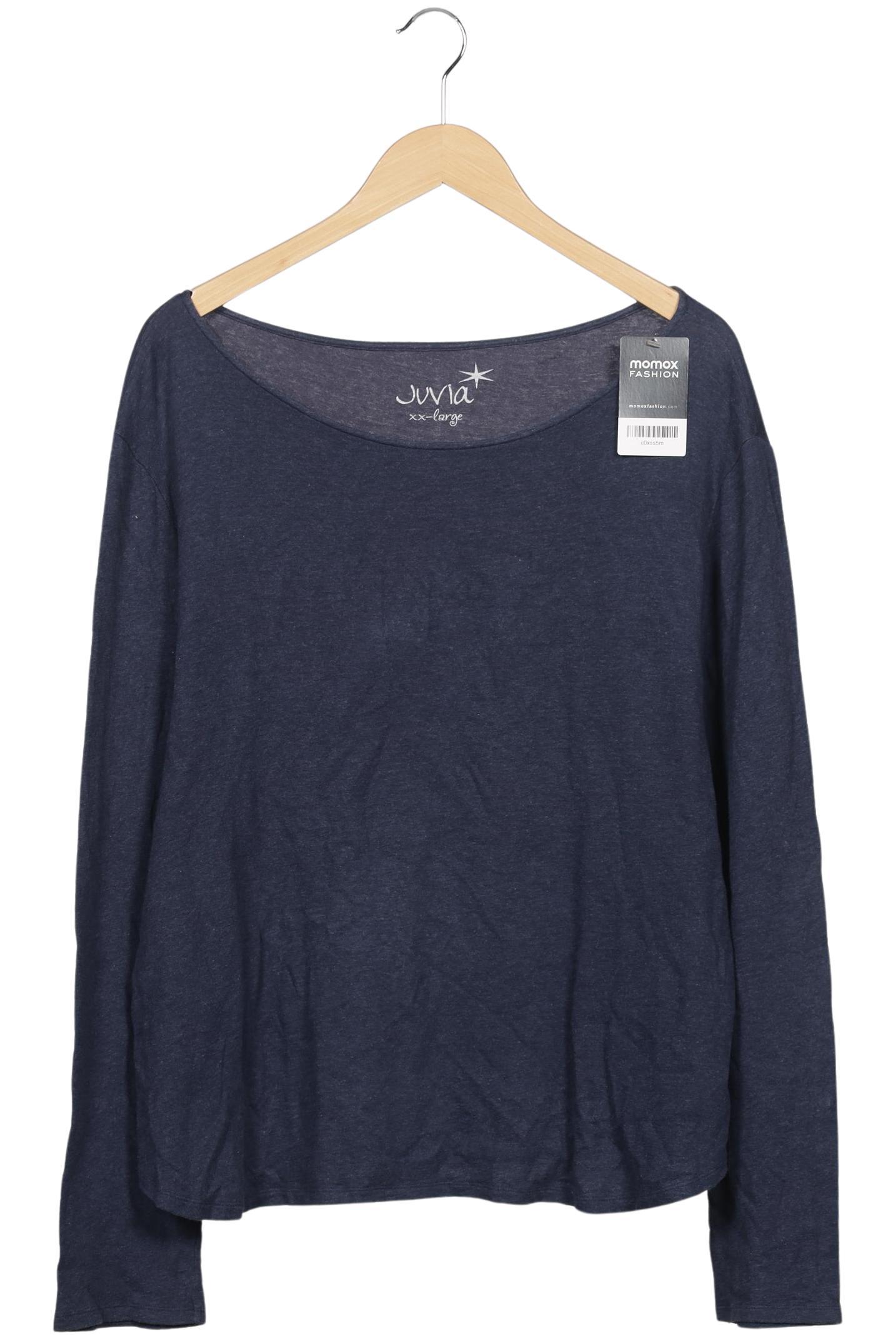 

Juvia Damen Langarmshirt, marineblau, Gr. 46