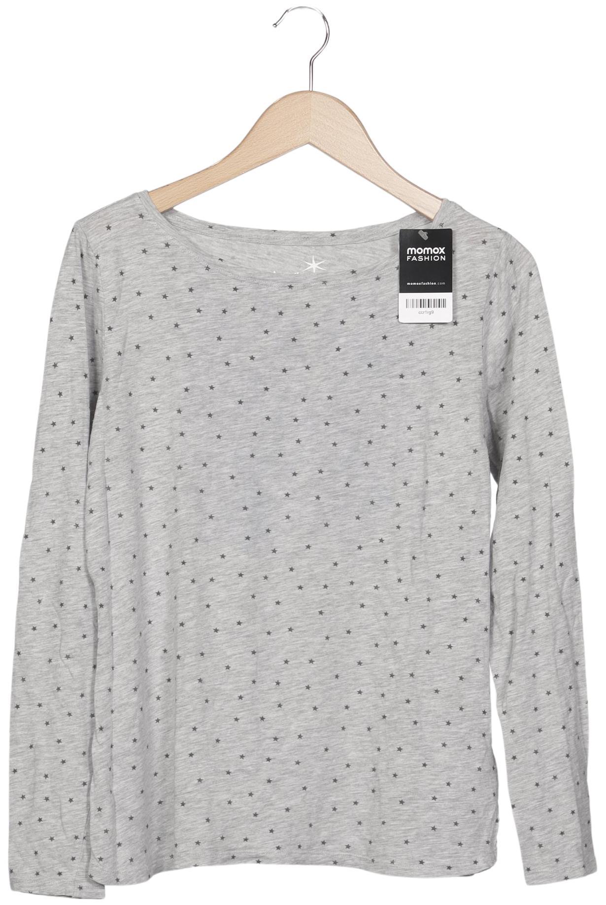 

Juvia Damen Langarmshirt, grau, Gr. 38