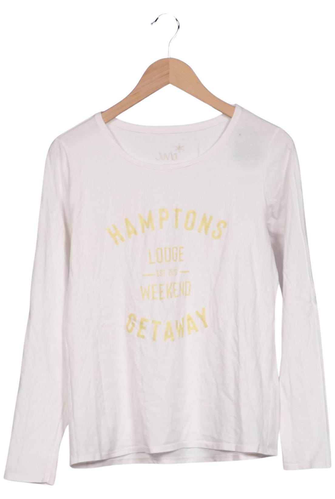 

Juvia Damen Langarmshirt, cremeweiß, Gr. 38