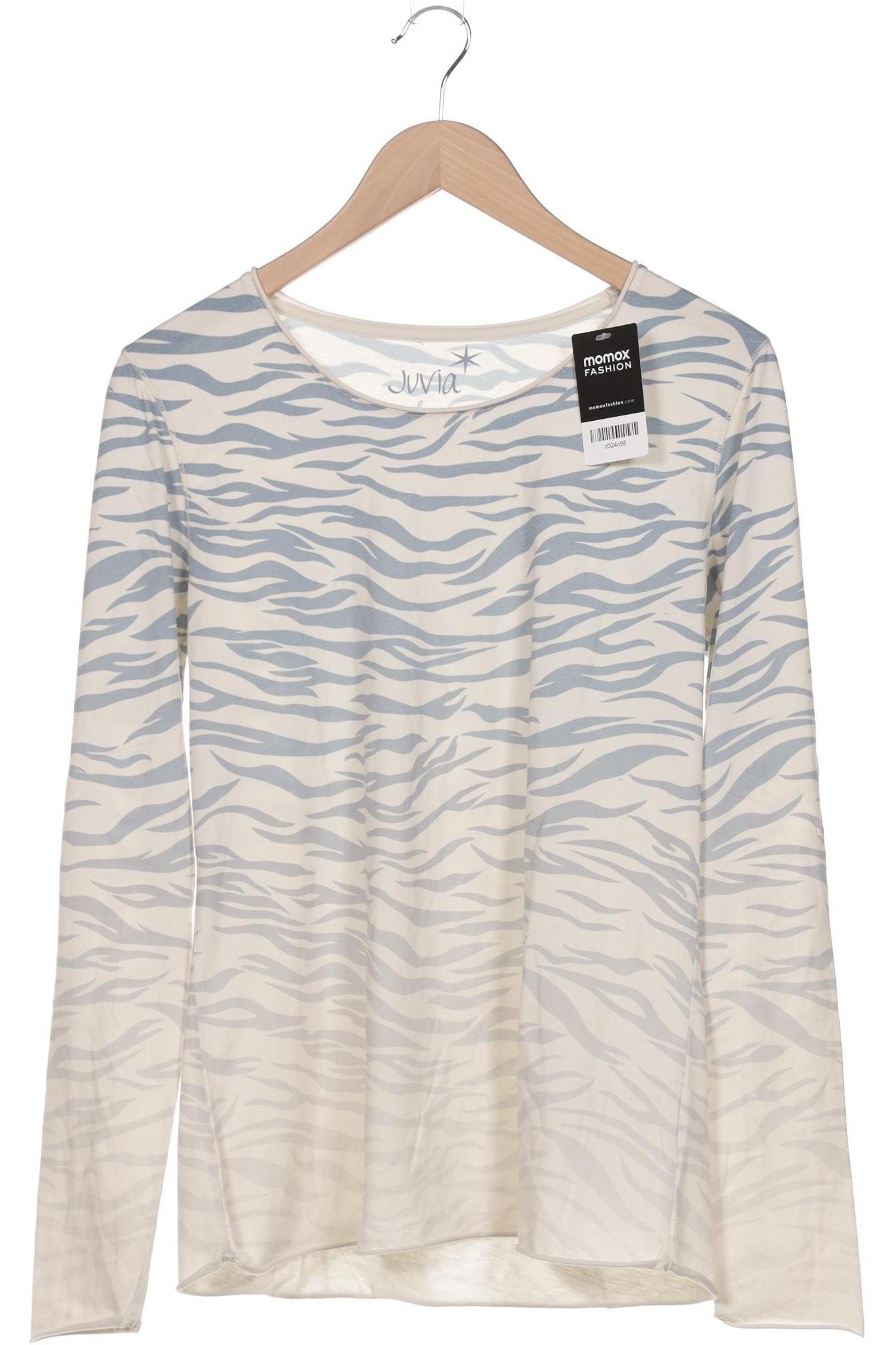 

Juvia Damen Langarmshirt, weiß, Gr. 42