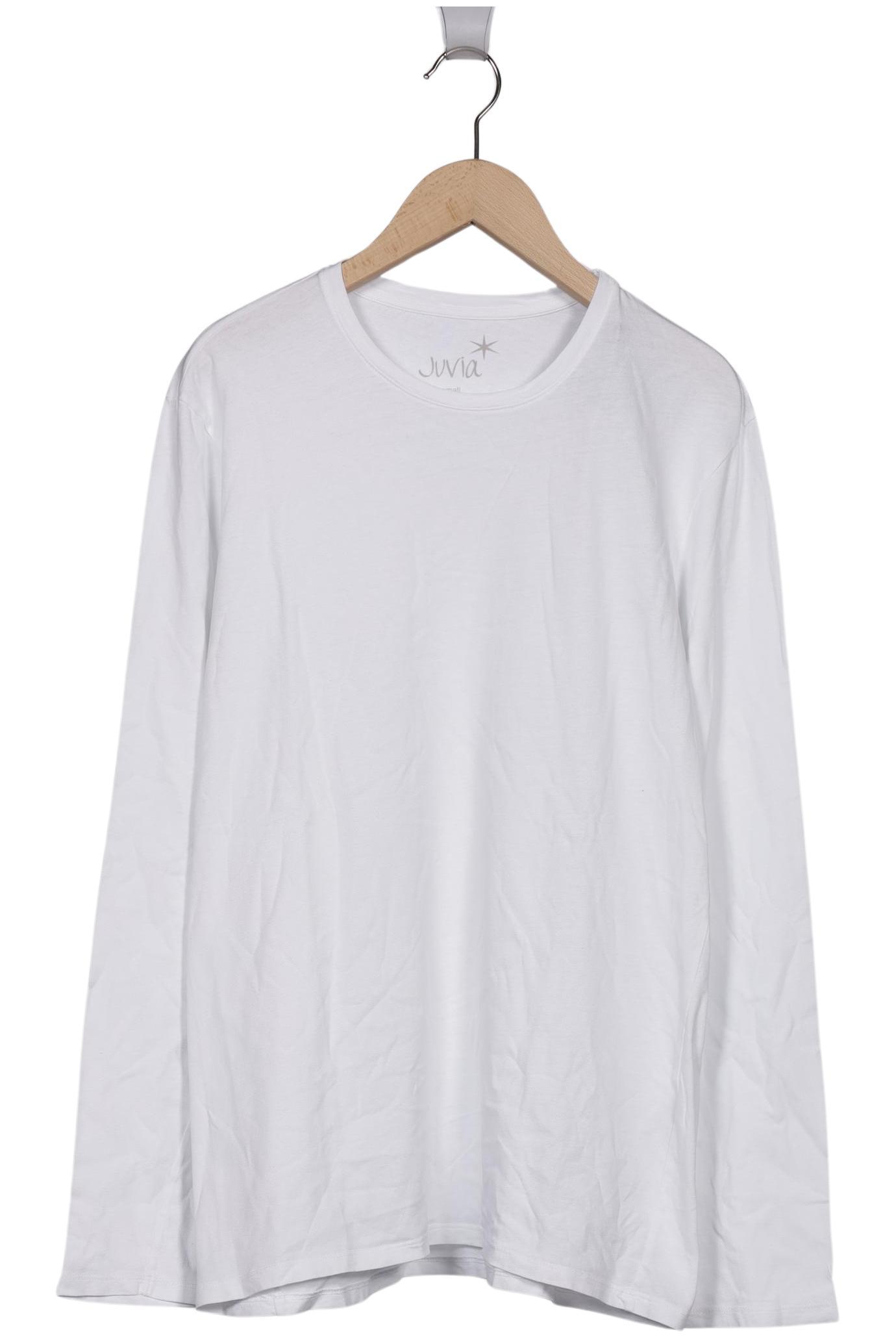 

Juvia Damen Langarmshirt, weiß, Gr. 36