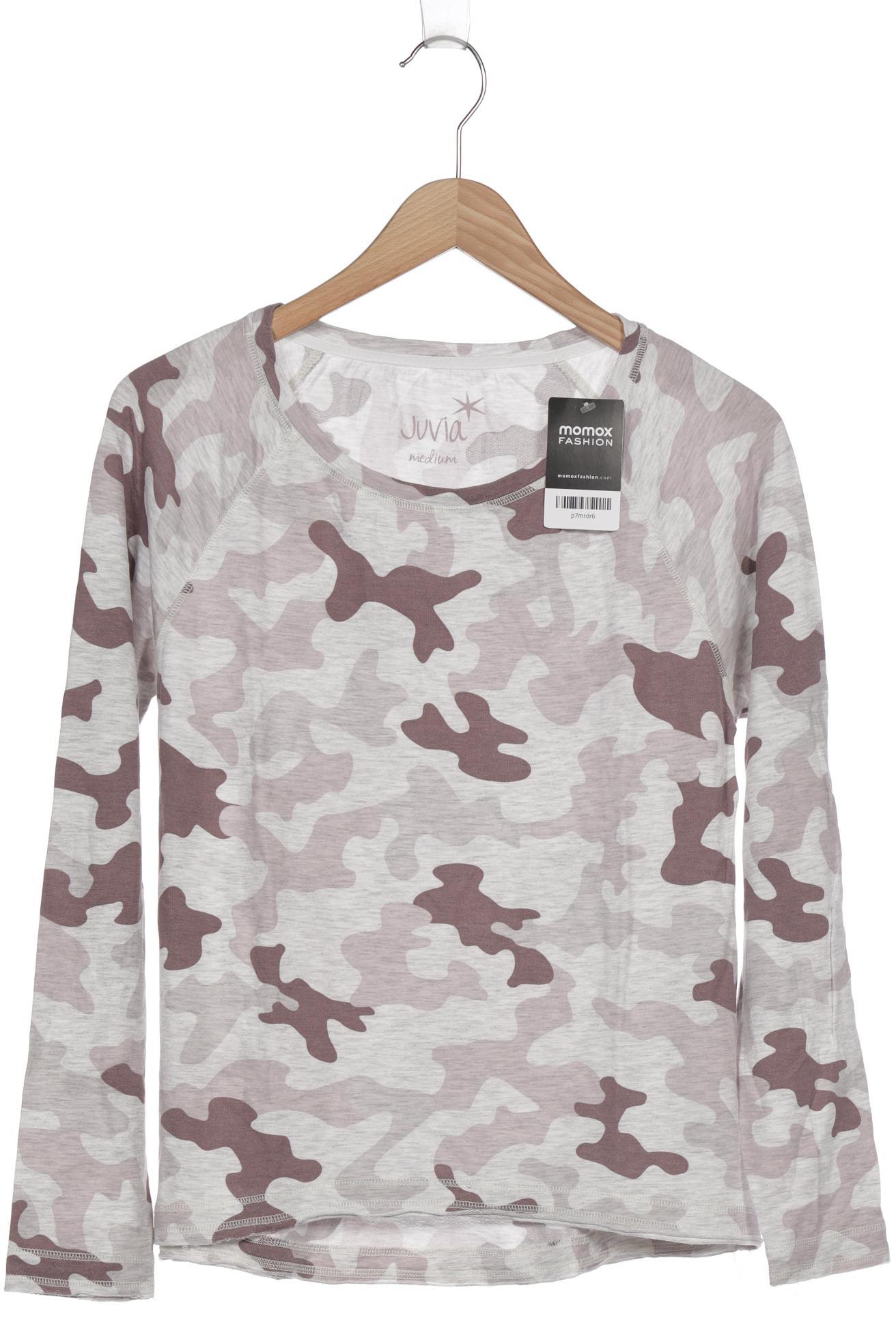 

Juvia Damen Langarmshirt, grau, Gr. 38