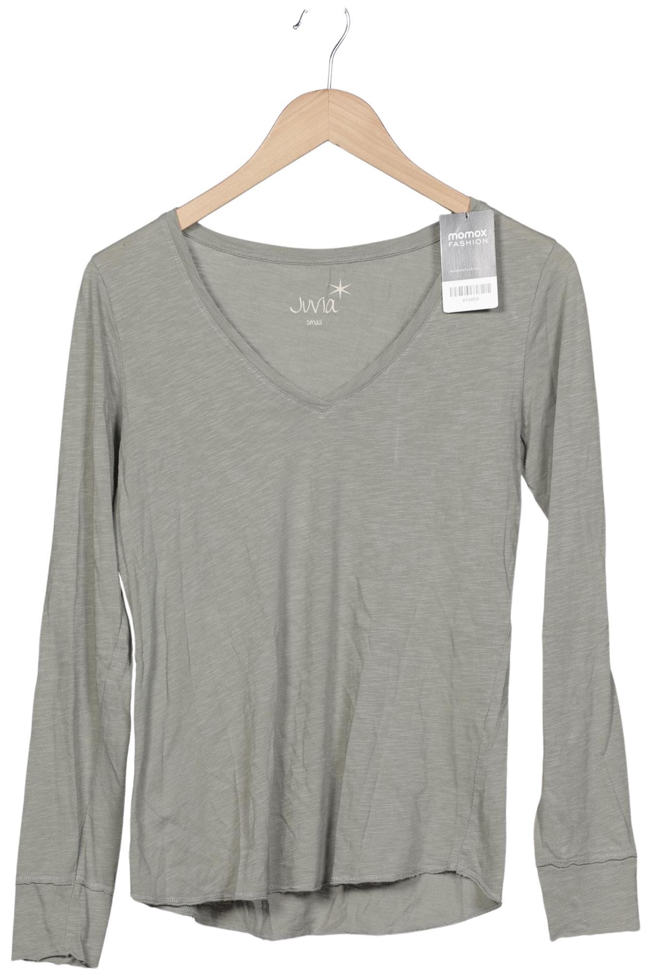 

Juvia Damen Langarmshirt, grau, Gr. 36