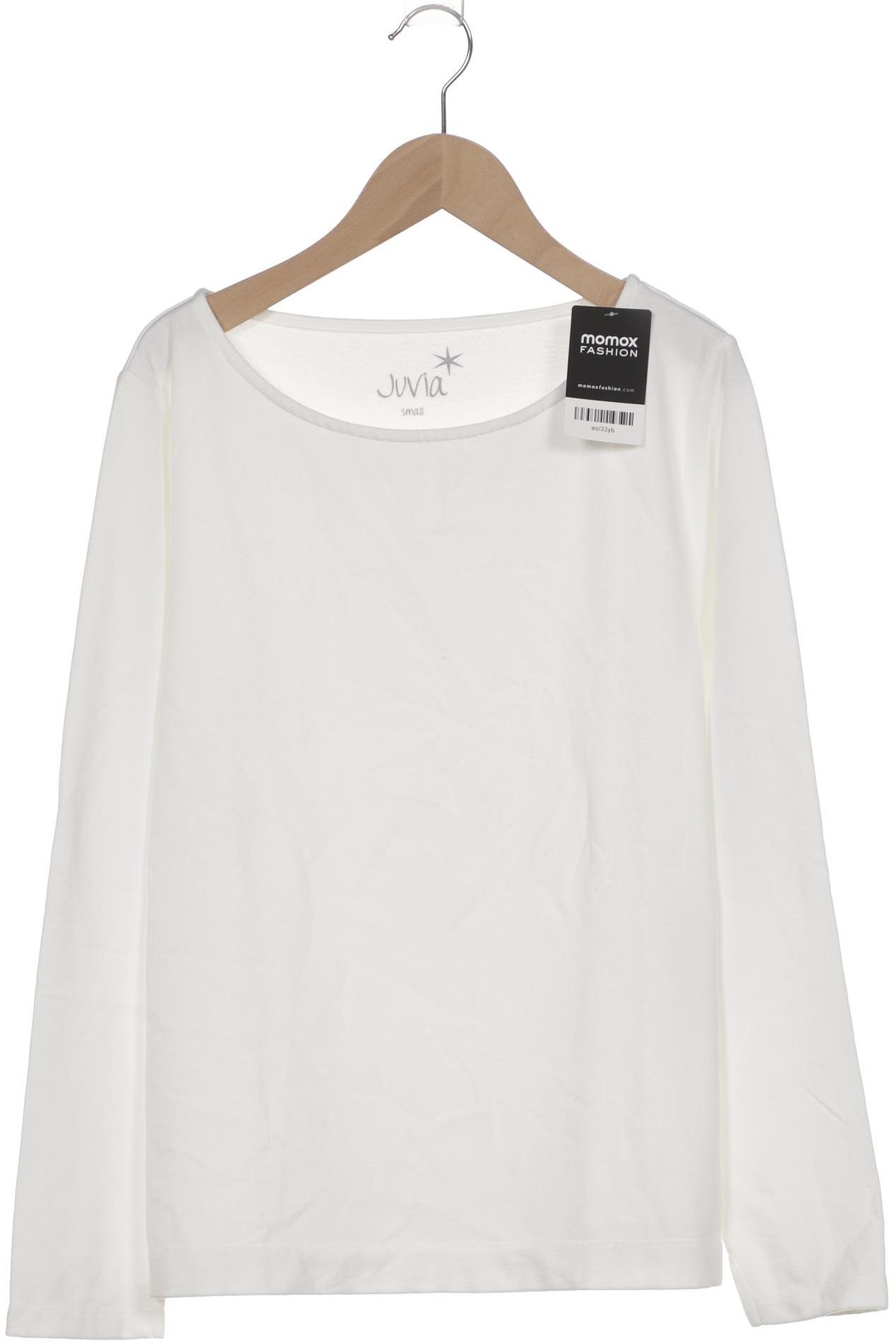 

Juvia Damen Langarmshirt, weiß, Gr. 36
