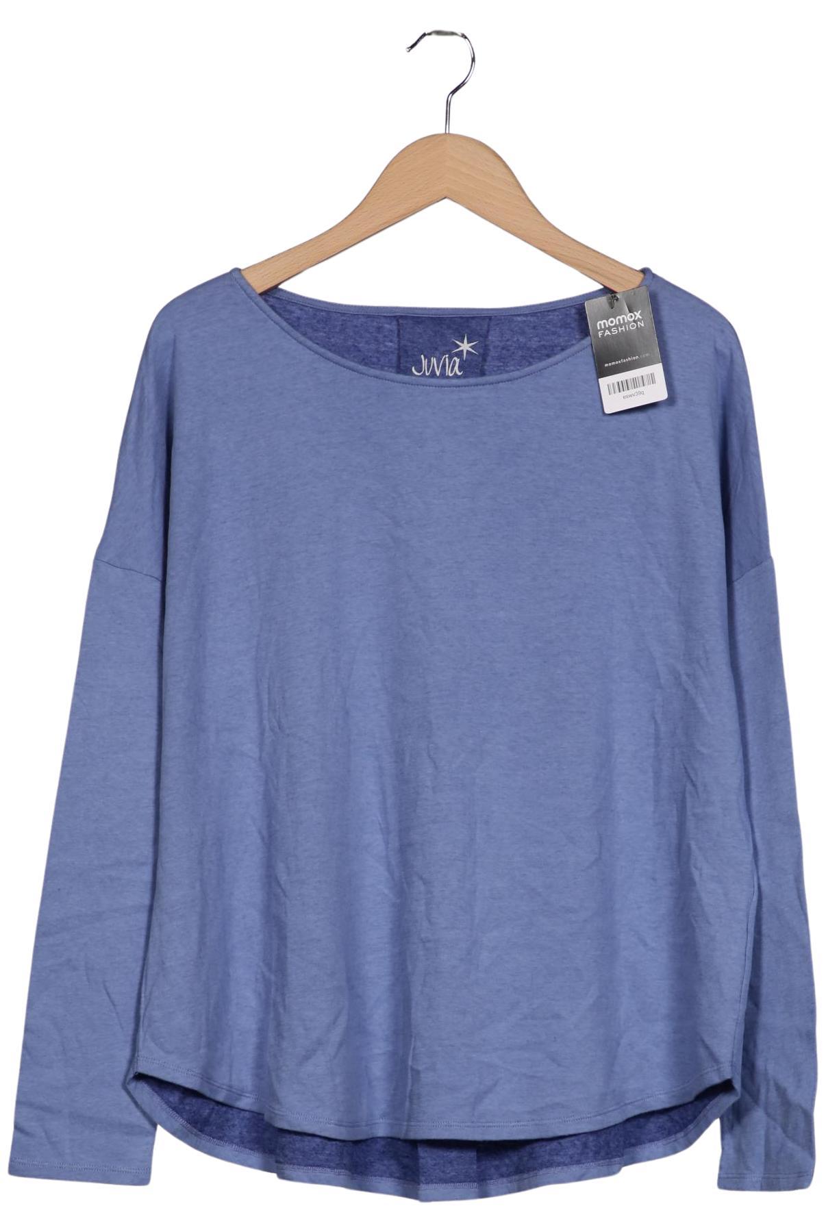 

Juvia Damen Langarmshirt, blau, Gr. 42