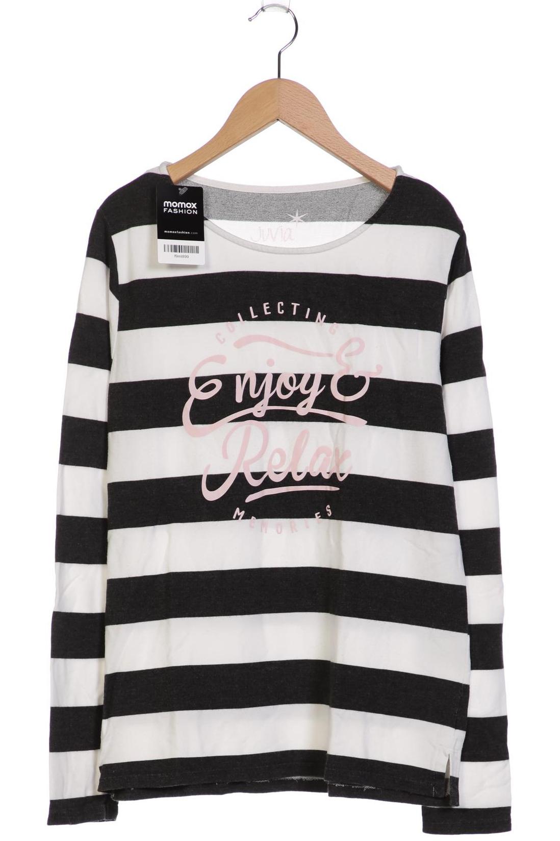 

Juvia Damen Langarmshirt, grau, Gr. 36