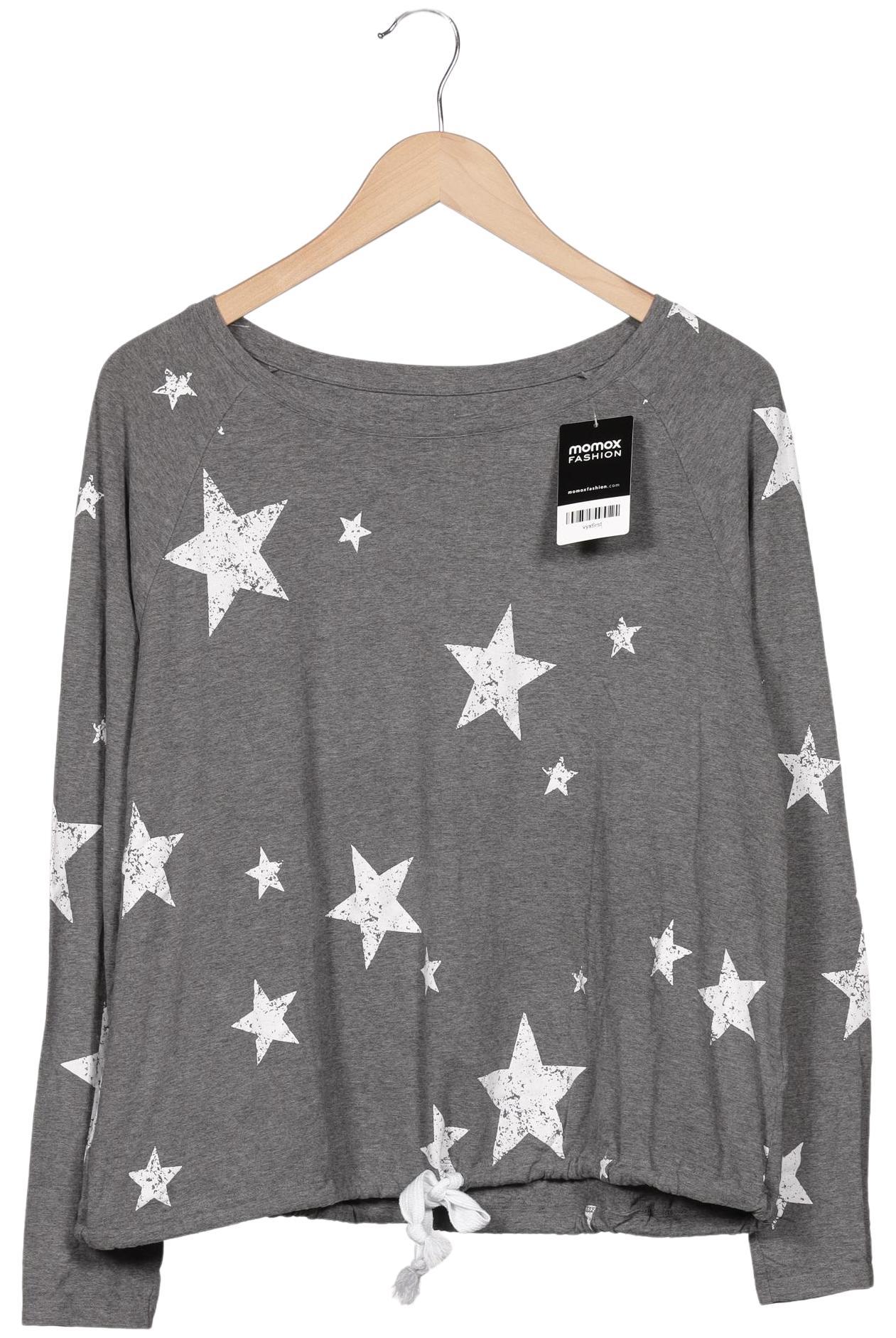 

Juvia Damen Langarmshirt, grau, Gr. 38