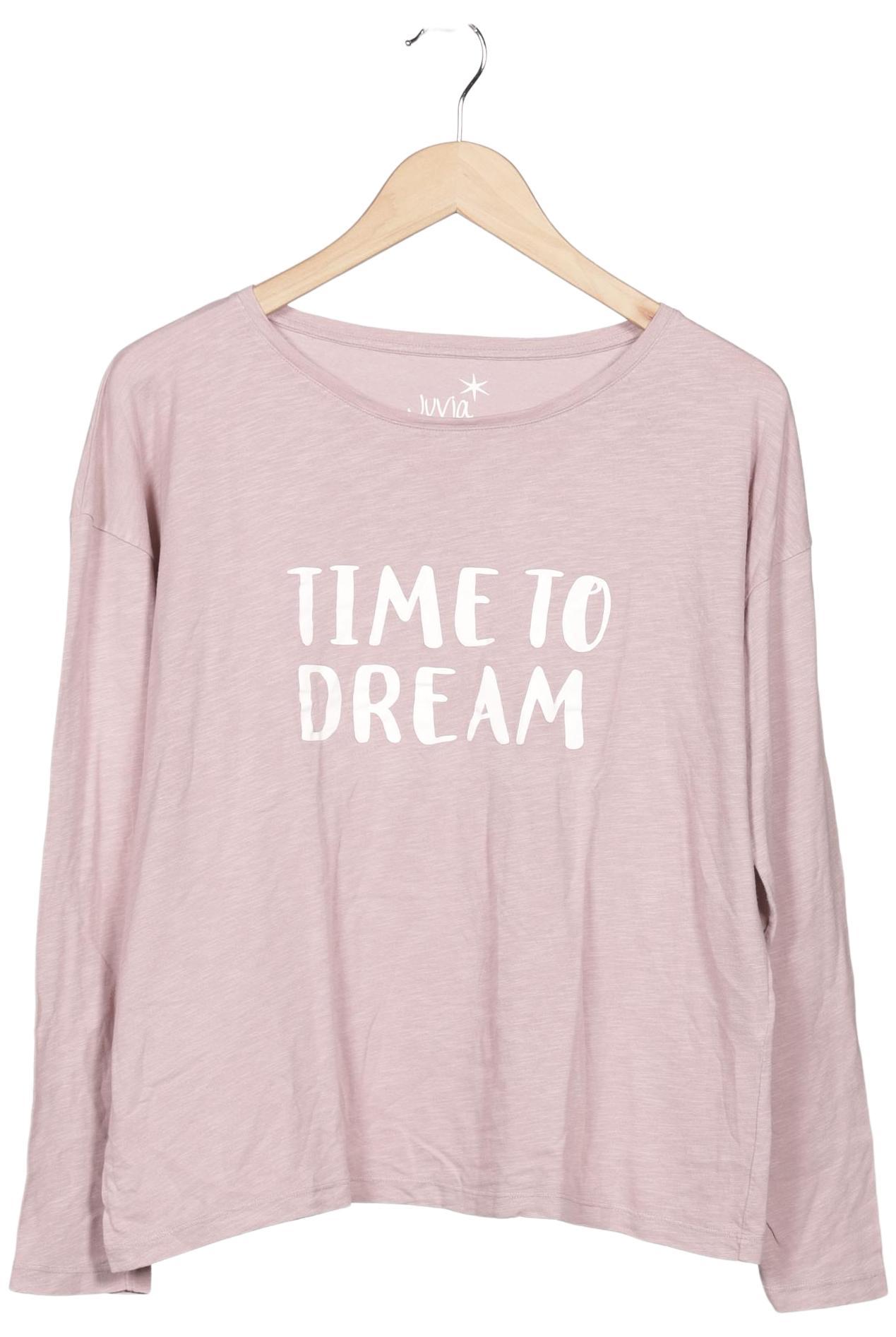

Juvia Damen Langarmshirt, pink, Gr. 38