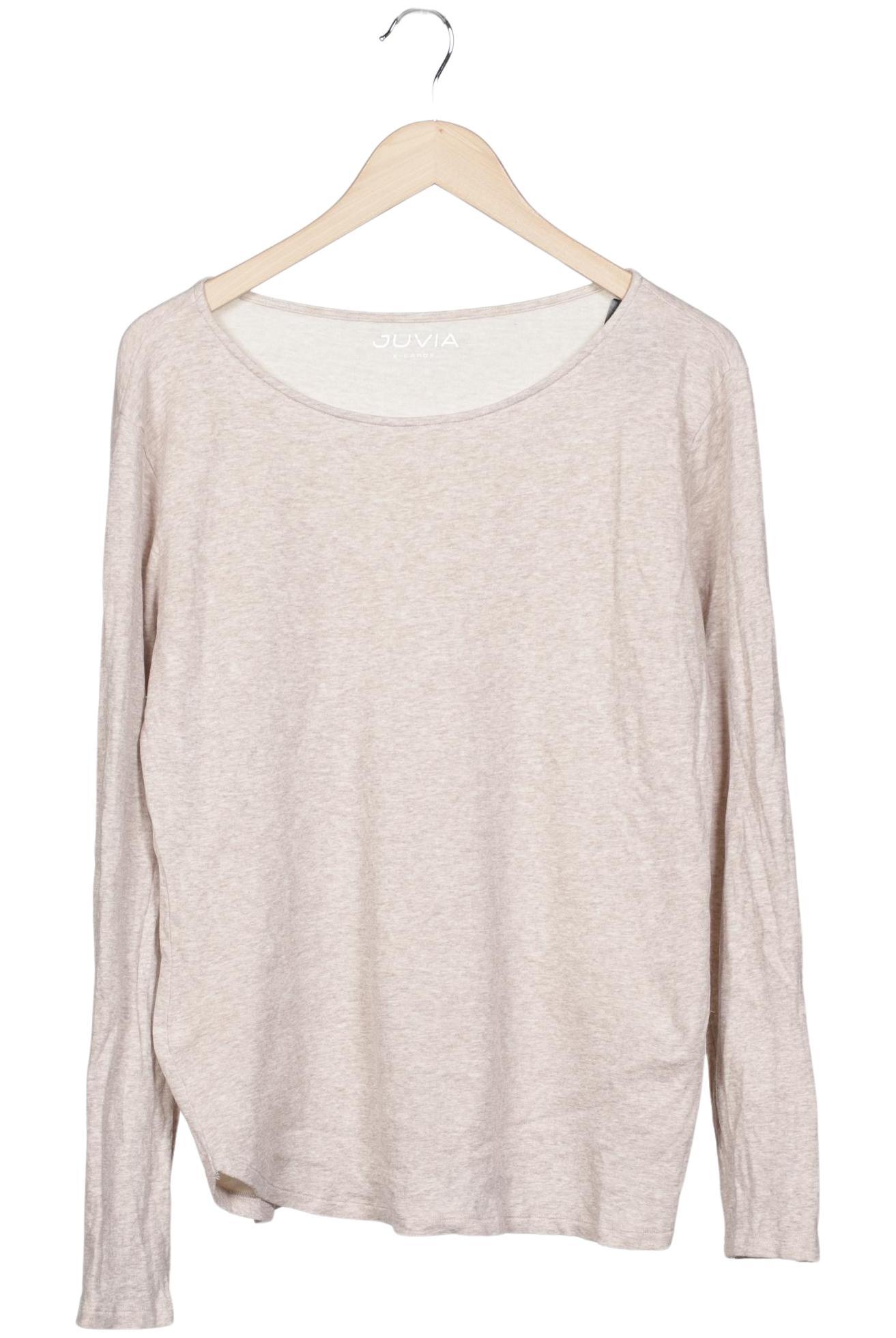 

Juvia Damen Langarmshirt, beige, Gr. 44