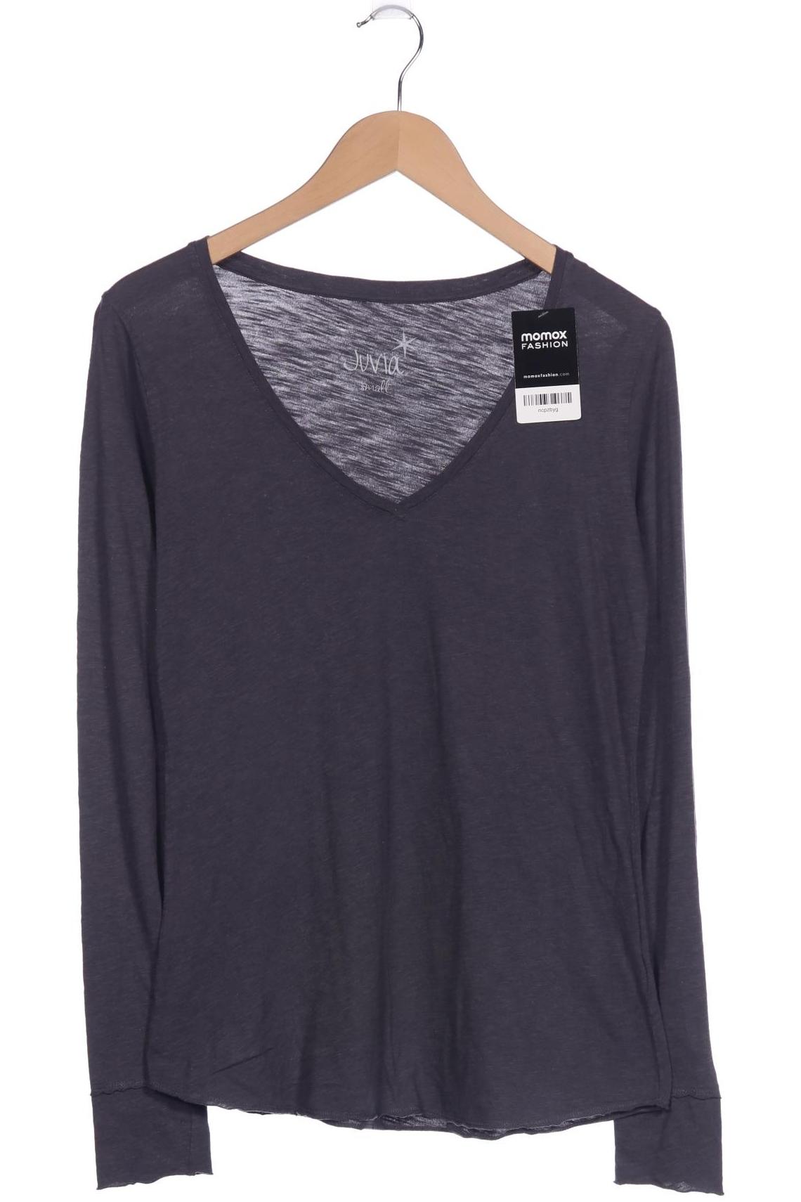 

Juvia Damen Langarmshirt, grau, Gr. 36