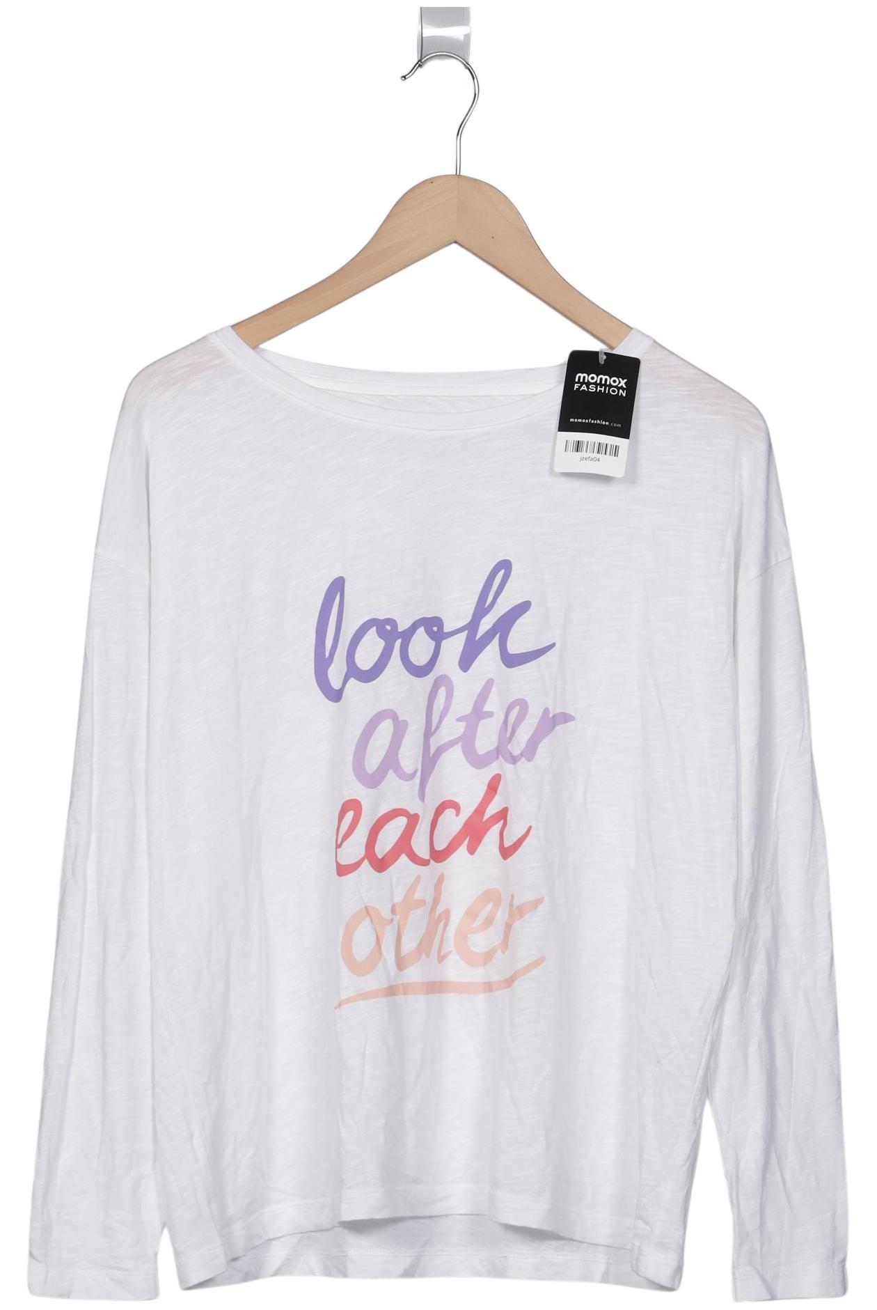 

Juvia Damen Langarmshirt, weiß, Gr. 38