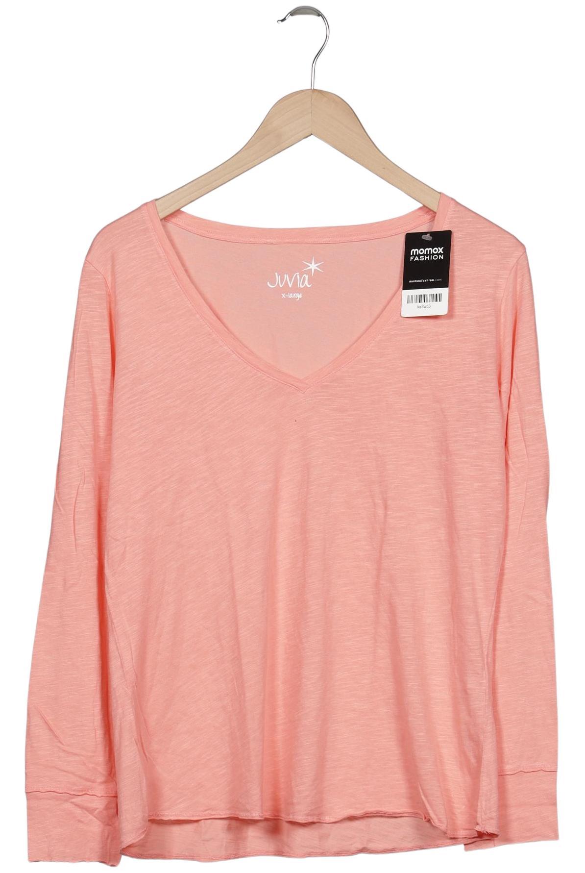 

Juvia Damen Langarmshirt, pink, Gr. 44
