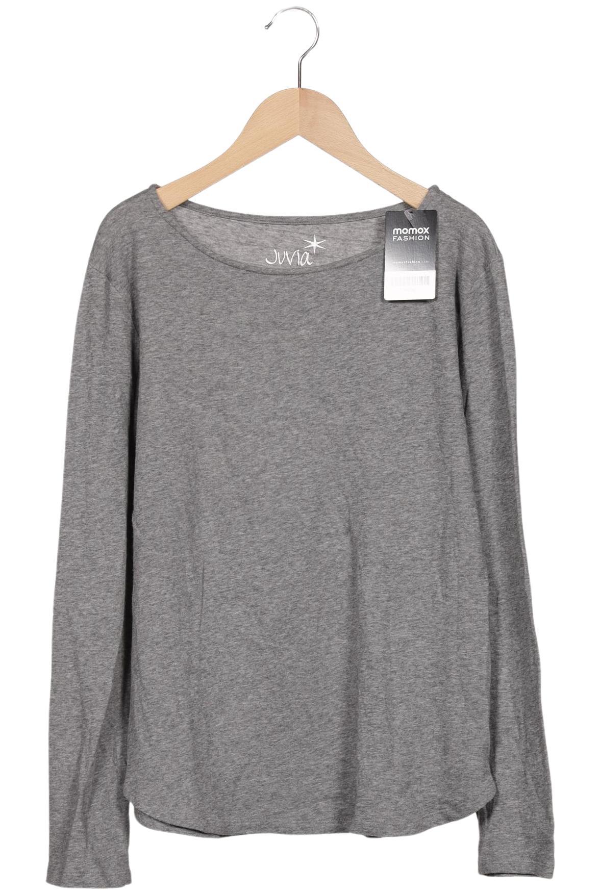 

Juvia Damen Langarmshirt, grau, Gr. 42