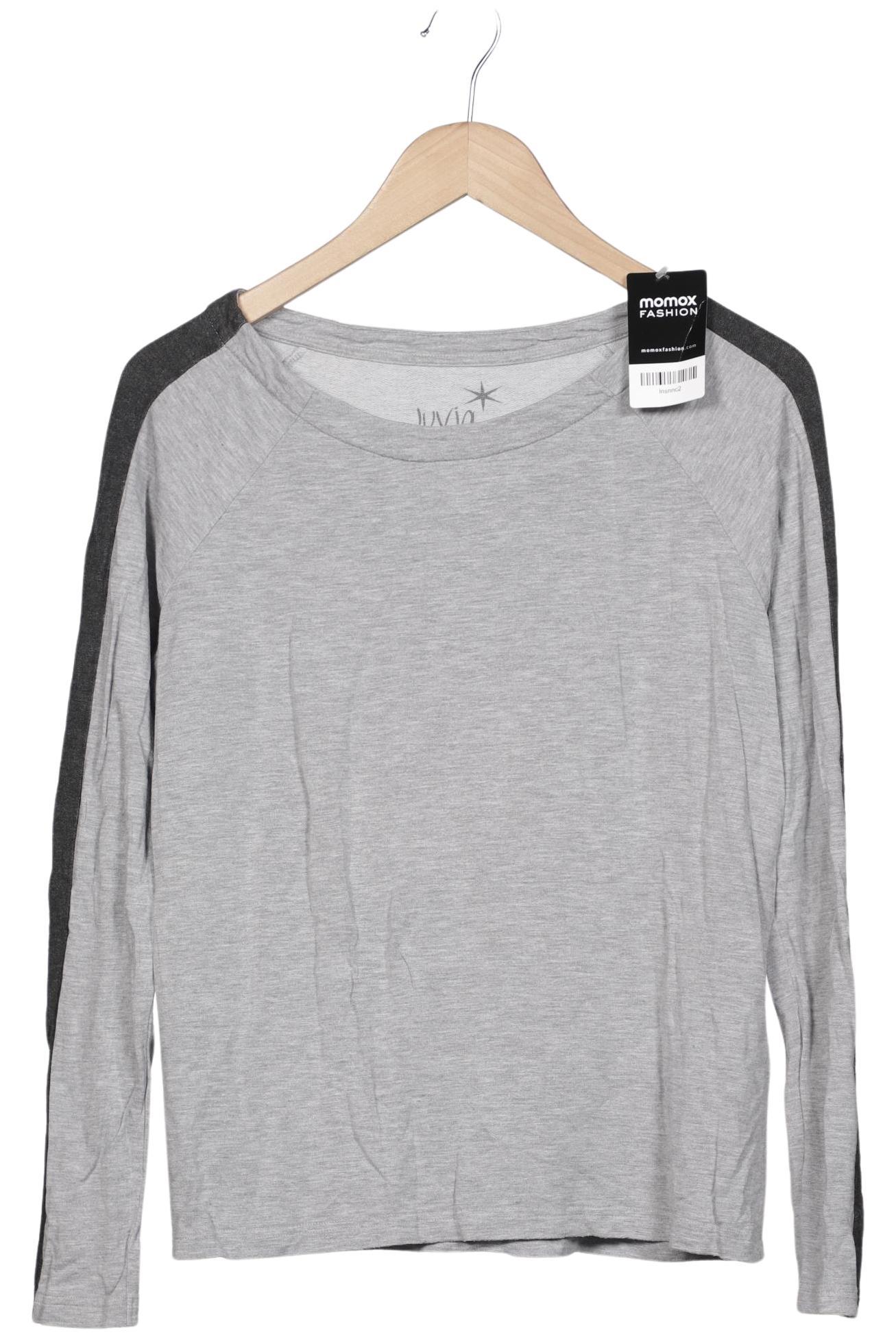 

Juvia Damen Langarmshirt, grau, Gr. 36