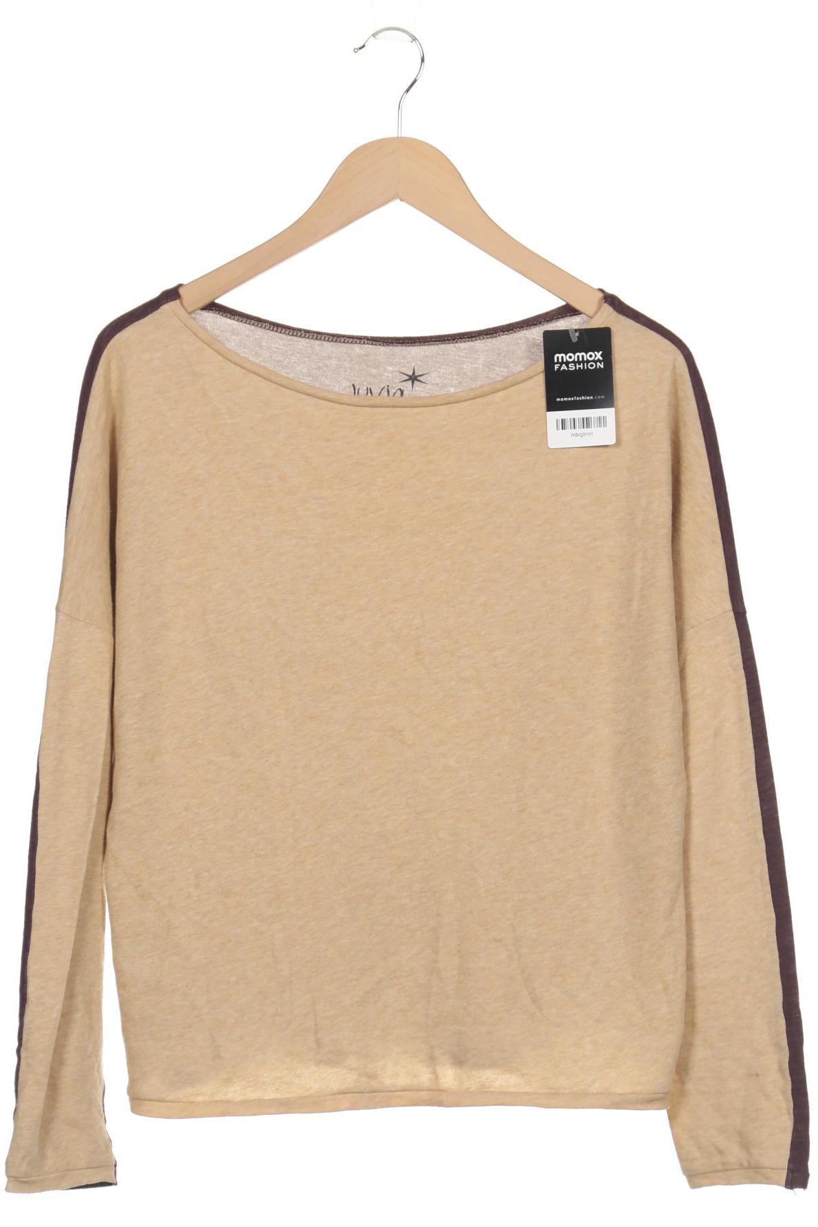 

Juvia Damen Langarmshirt, beige, Gr. 36