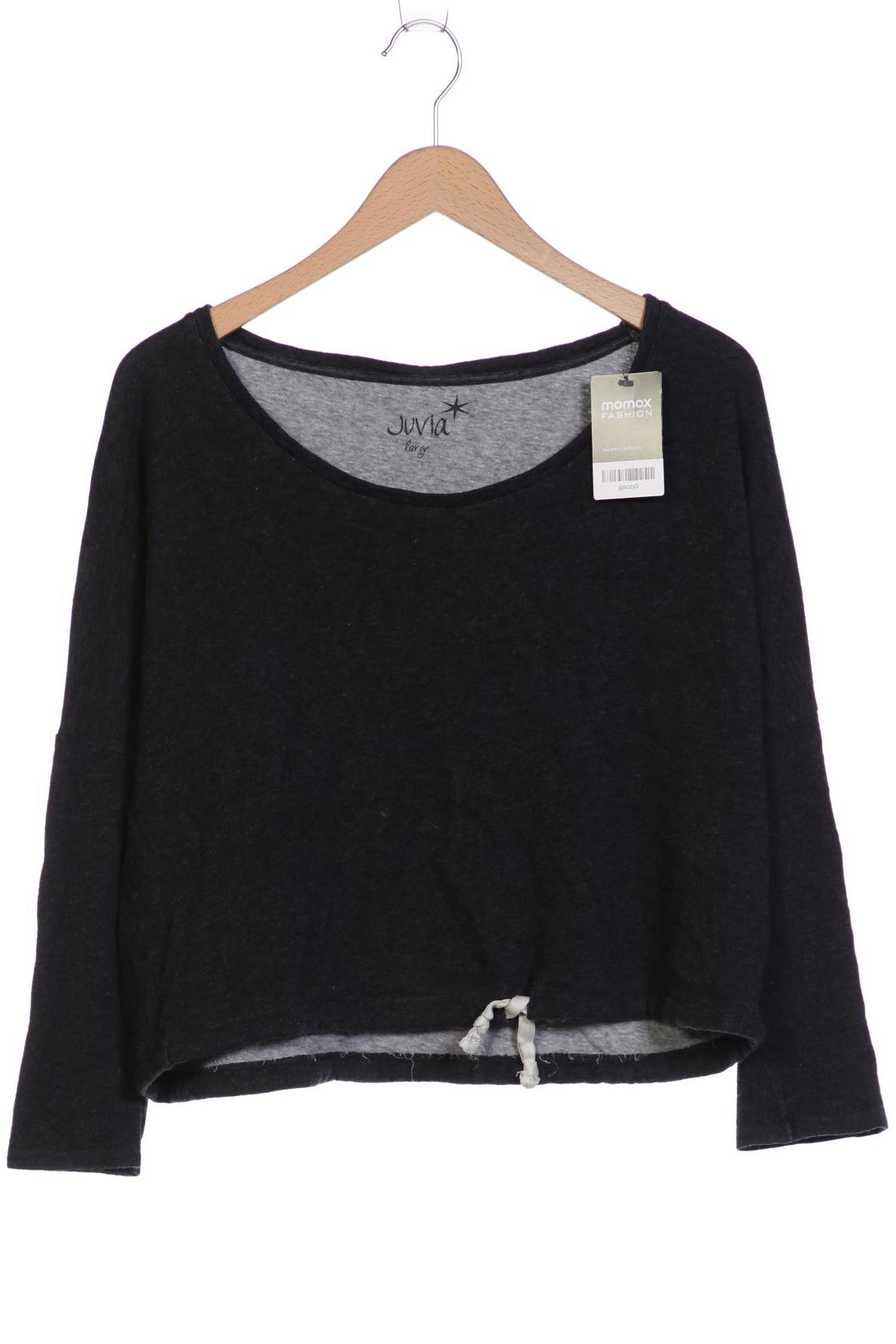 

Juvia Damen Langarmshirt, grau, Gr. 42