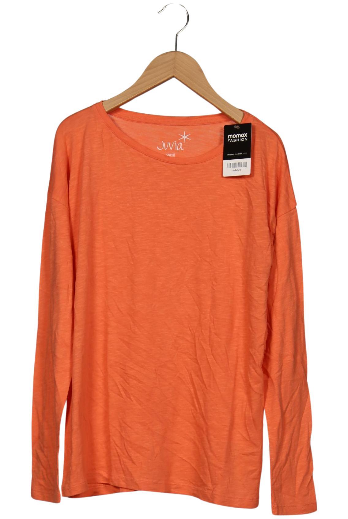 

Juvia Damen Langarmshirt, orange, Gr. 36