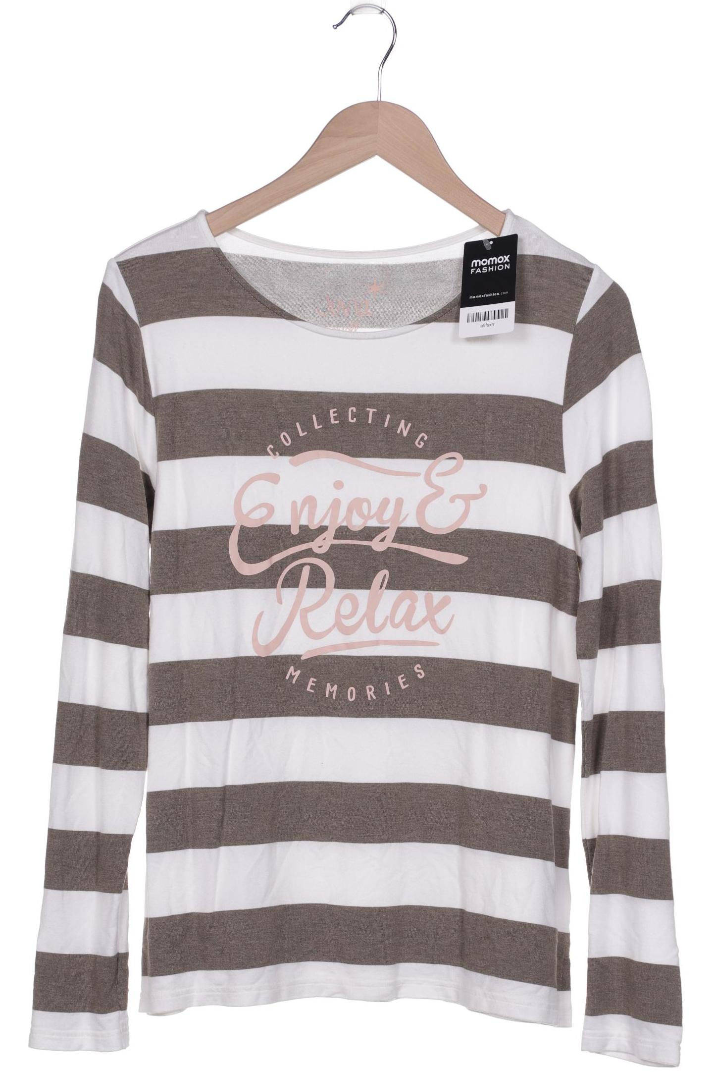 

Juvia Damen Langarmshirt, braun, Gr. 36