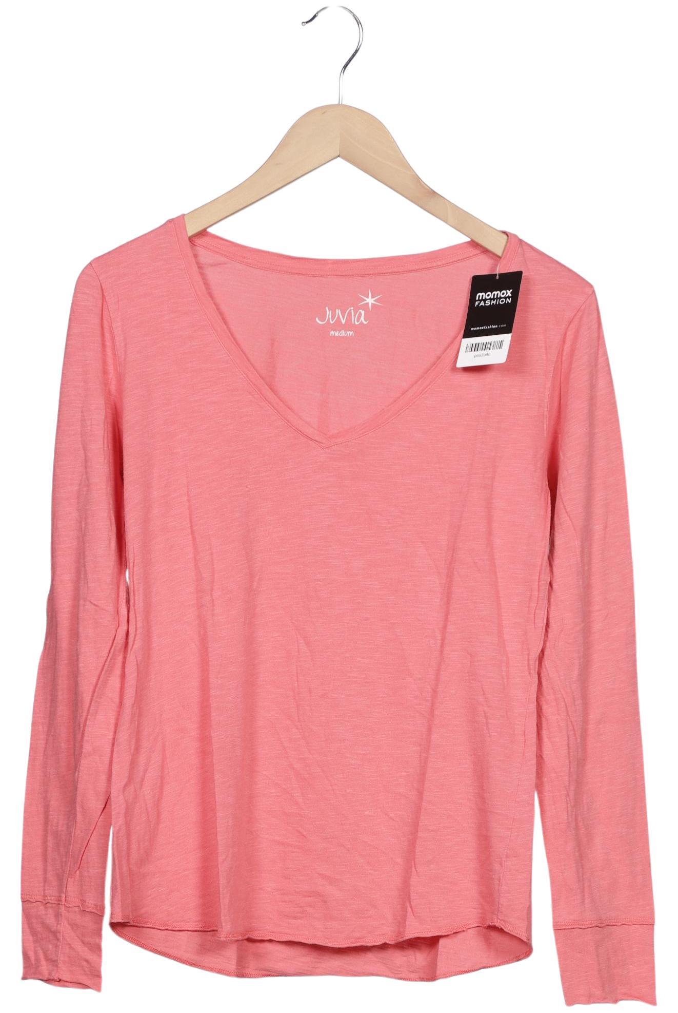 

Juvia Damen Langarmshirt, pink, Gr. 38