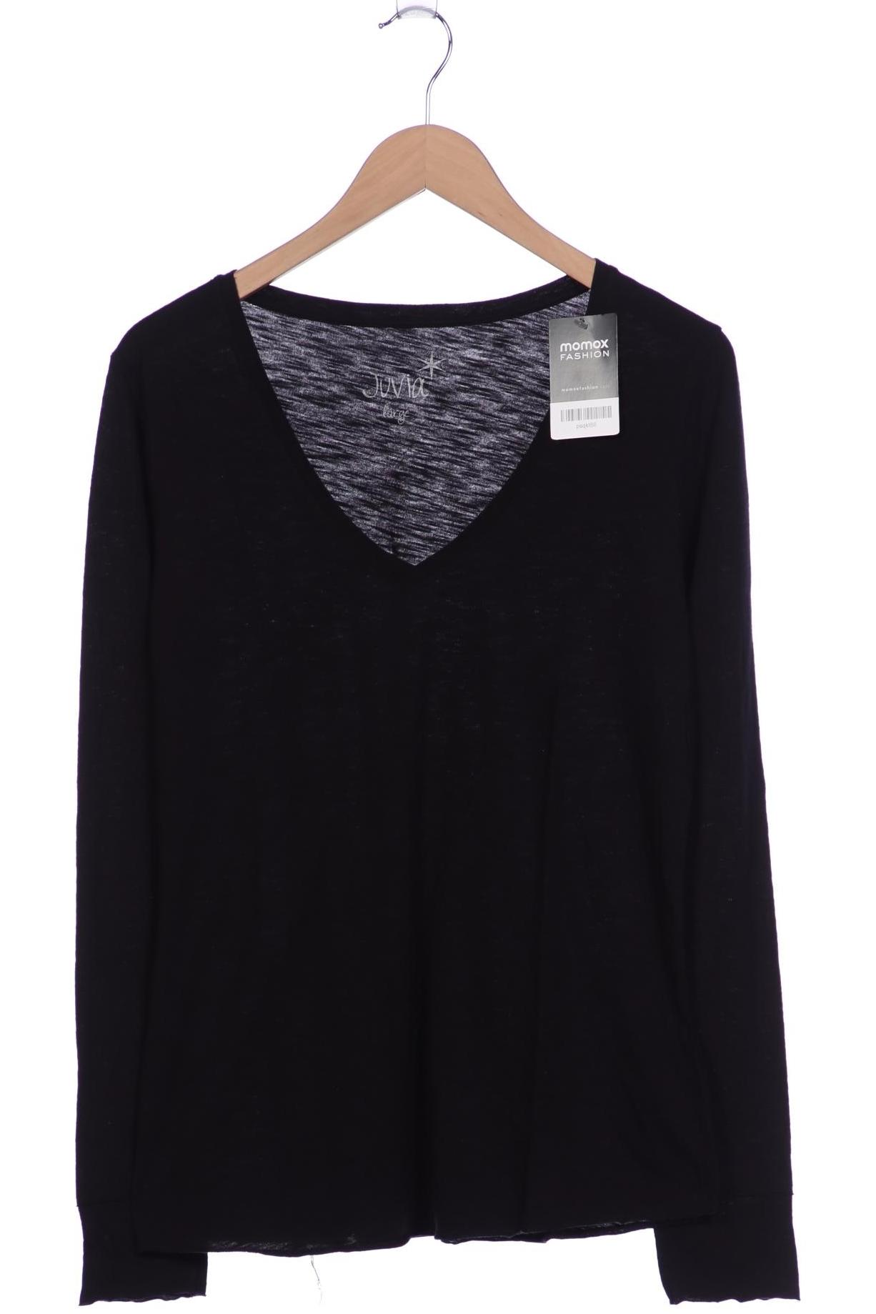 

Juvia Damen Langarmshirt, schwarz, Gr. 42