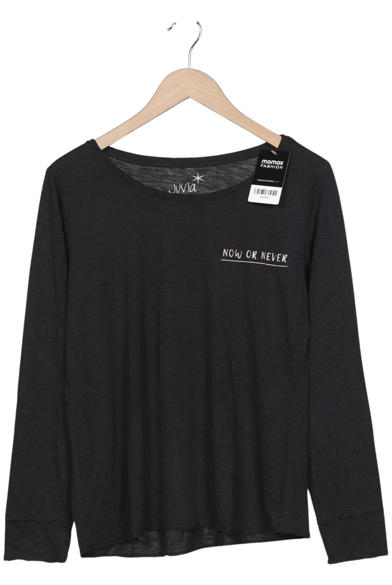 

Juvia Damen Langarmshirt, schwarz, Gr. 44