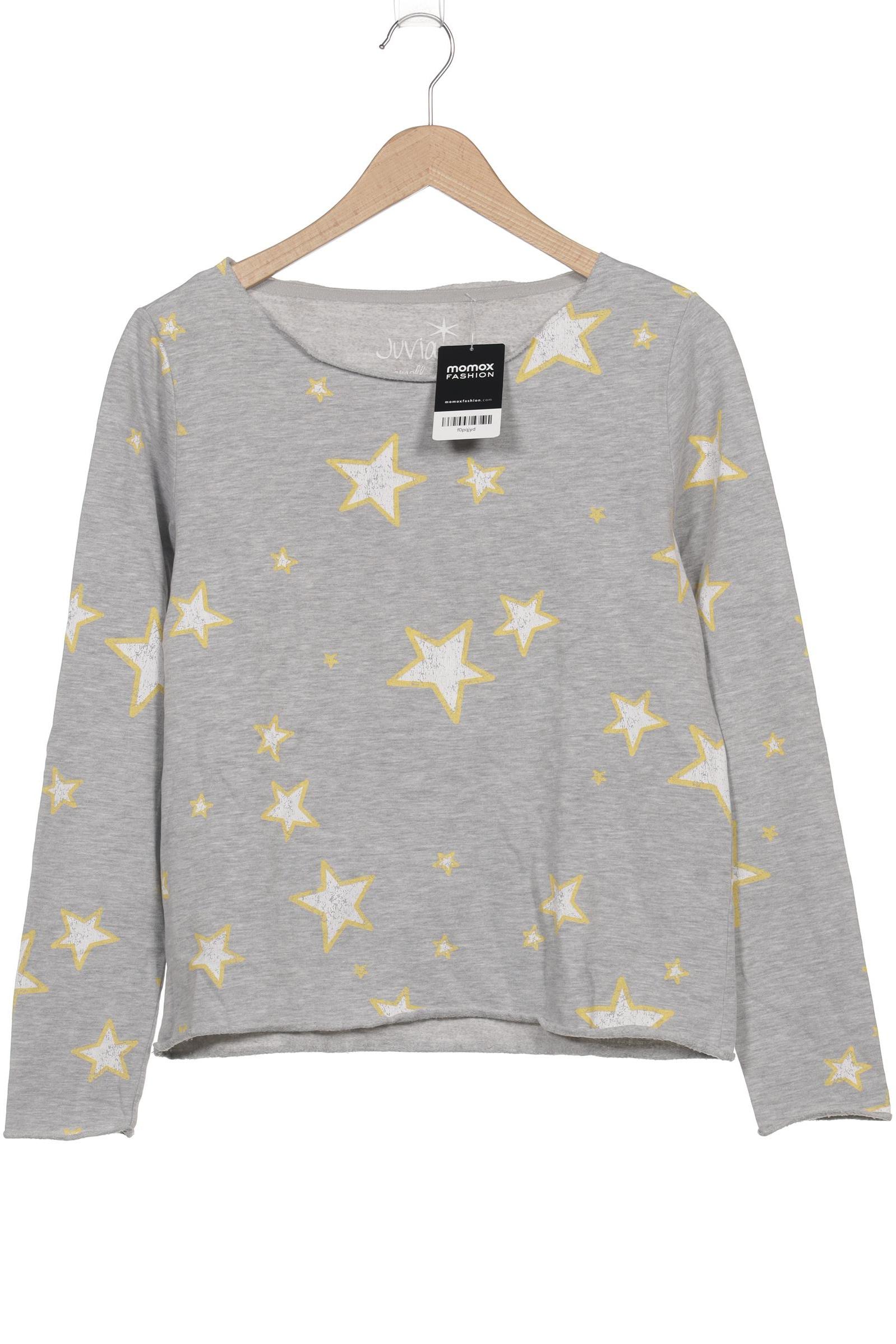 

Juvia Damen Langarmshirt, grau, Gr. 36
