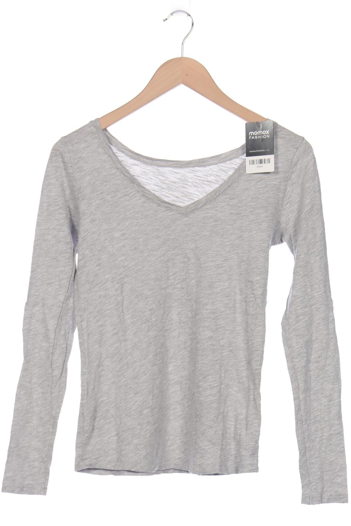 

Juvia Damen Langarmshirt, grau, Gr. 34