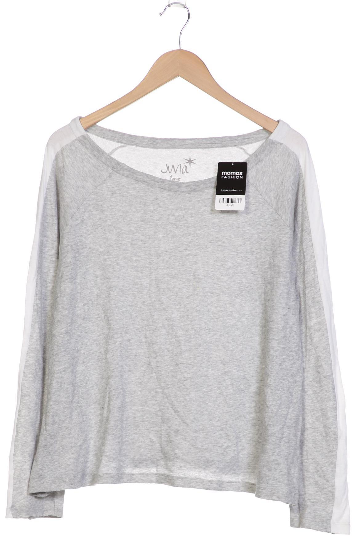 

Juvia Damen Langarmshirt, grau, Gr. 42