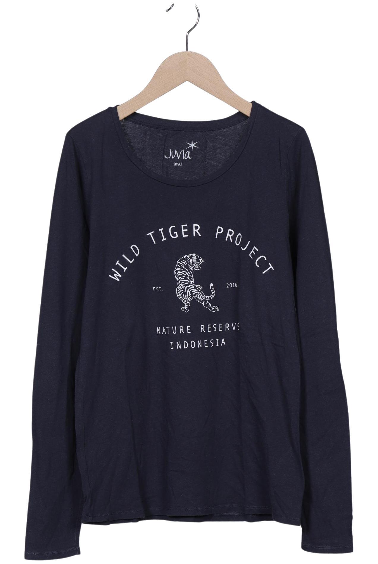 

Juvia Damen Langarmshirt, marineblau, Gr. 36