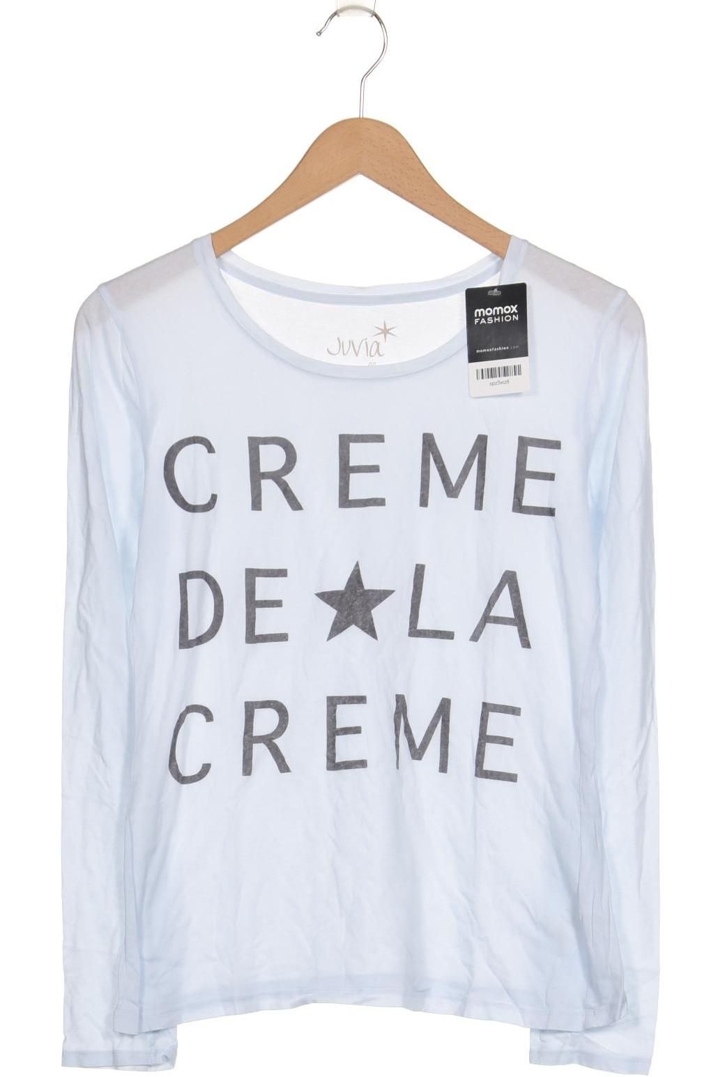 

Juvia Damen Langarmshirt, hellblau, Gr. 36