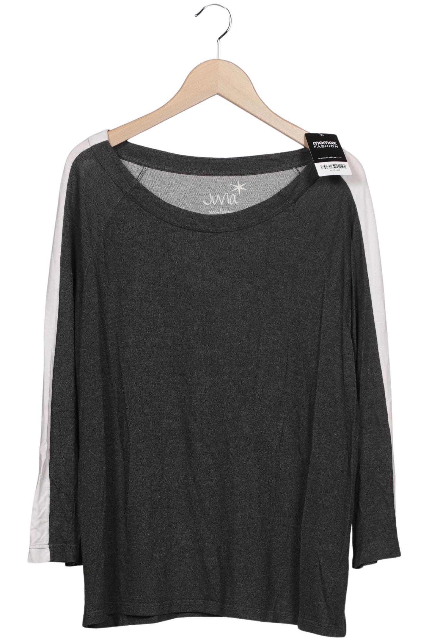 

Juvia Damen Langarmshirt, grau, Gr. 46