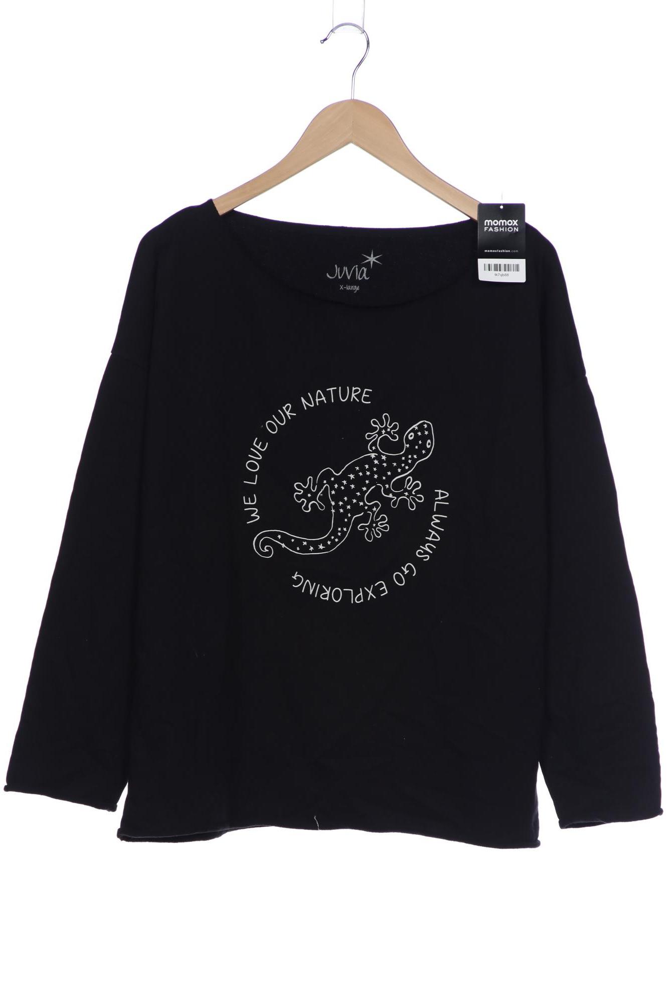 

Juvia Damen Langarmshirt, schwarz, Gr. 44