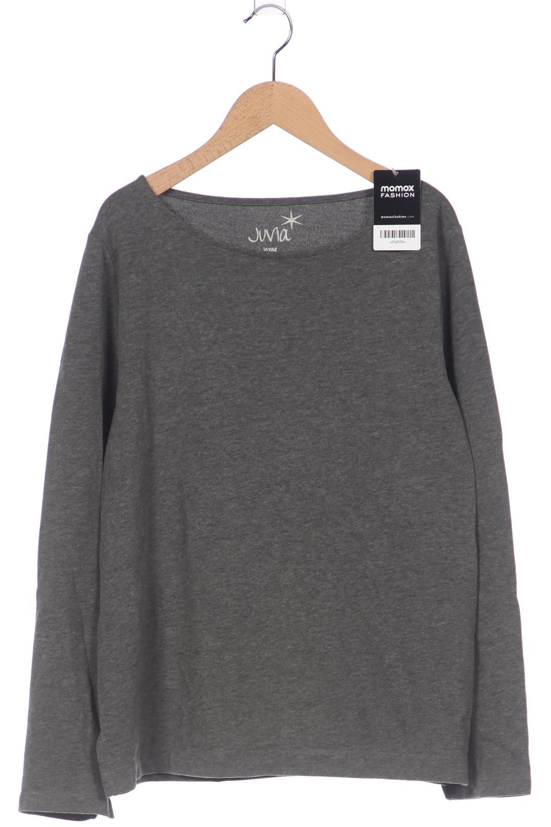 

Juvia Damen Langarmshirt, grau, Gr. 42