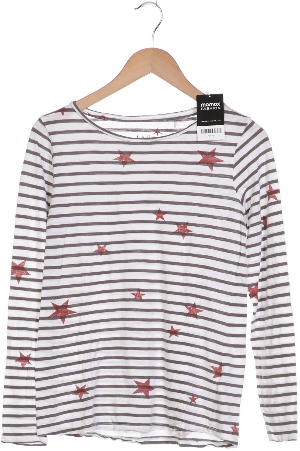 

Juvia Damen Langarmshirt, weiß, Gr. 38