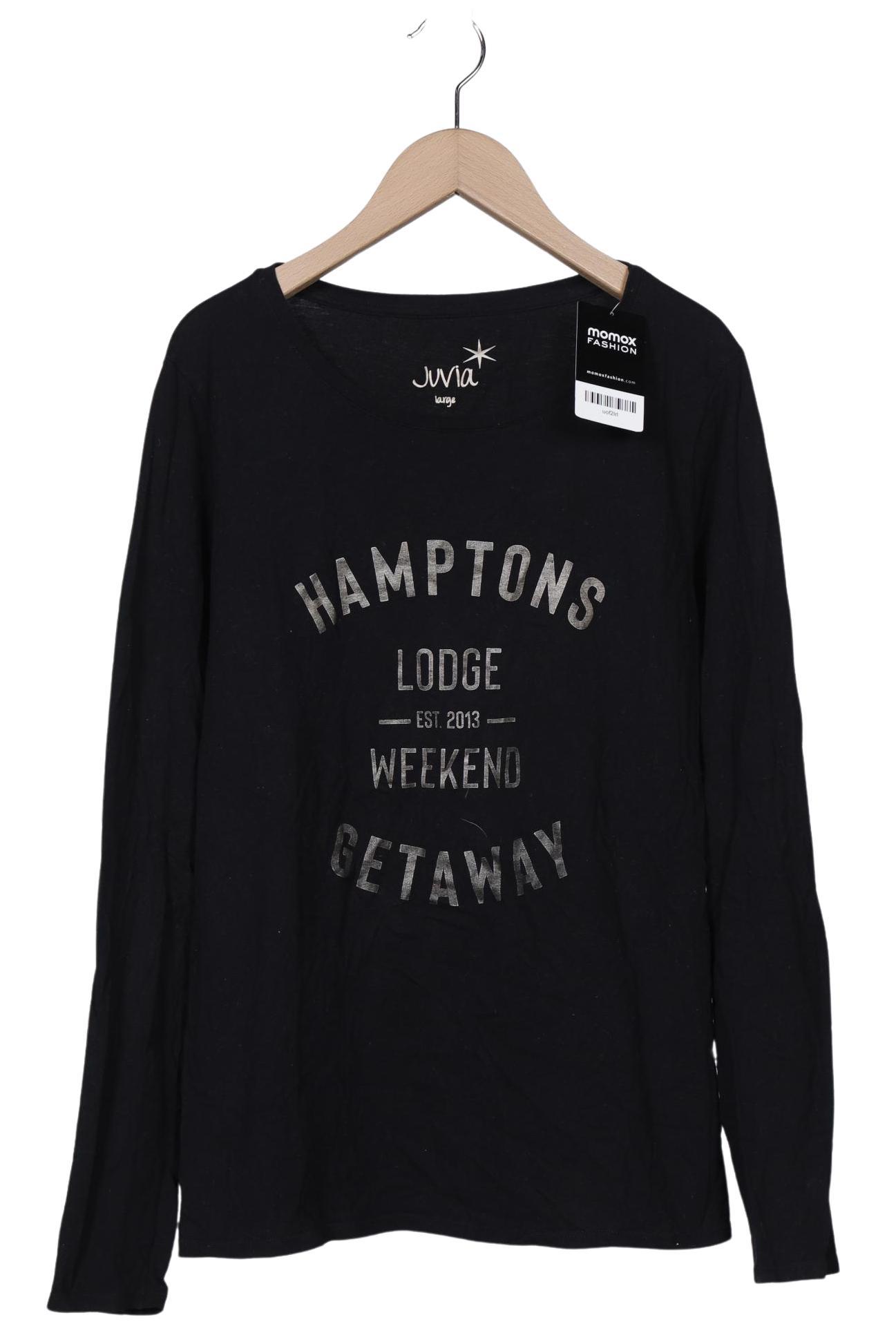 

Juvia Damen Langarmshirt, marineblau, Gr. 42