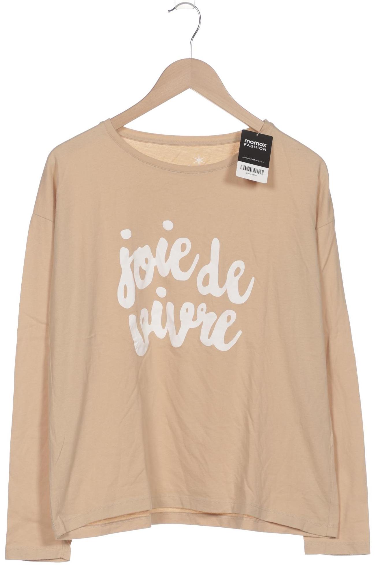 

Juvia Damen Langarmshirt, beige, Gr. 38