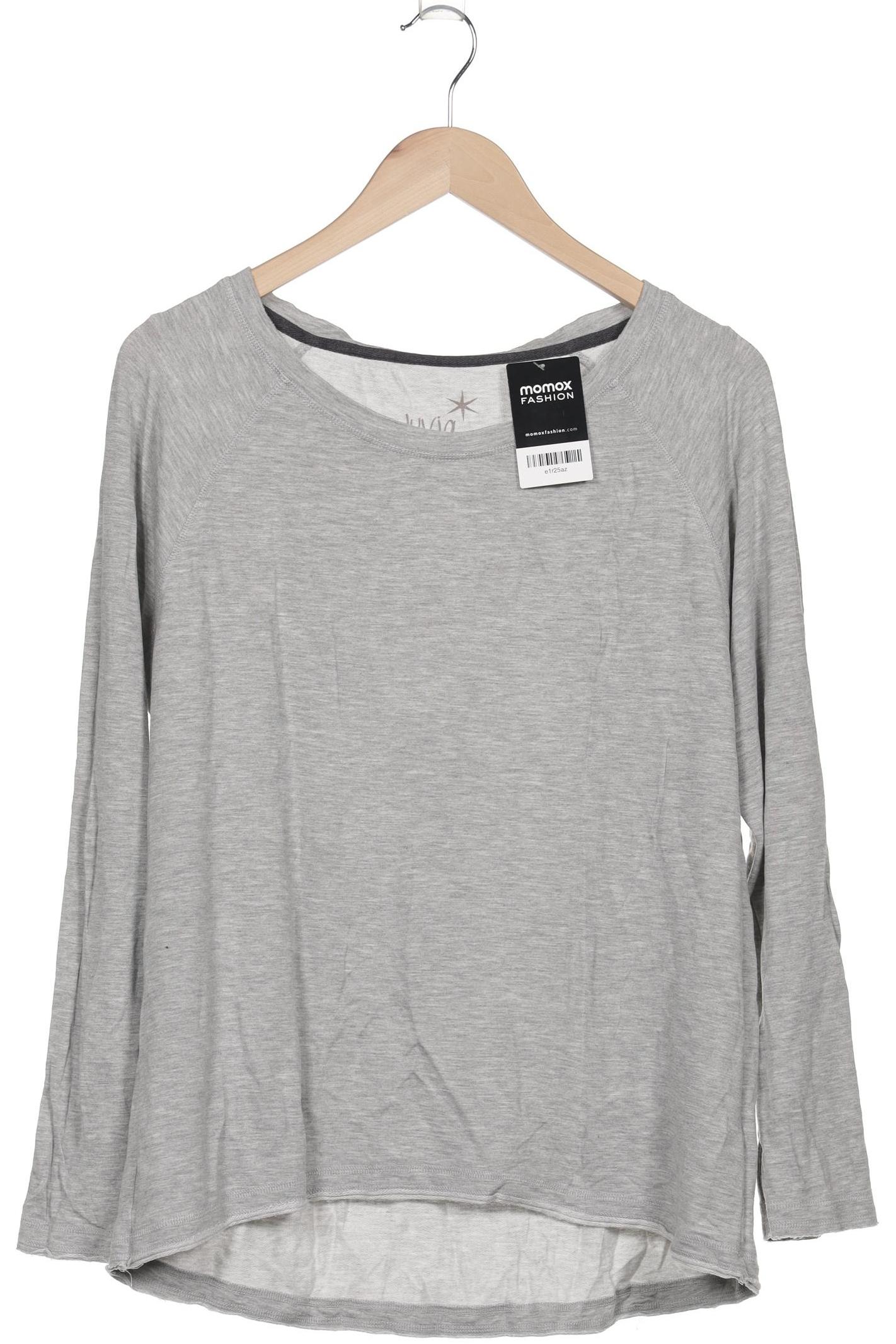 

Juvia Damen Langarmshirt, grau, Gr. 46